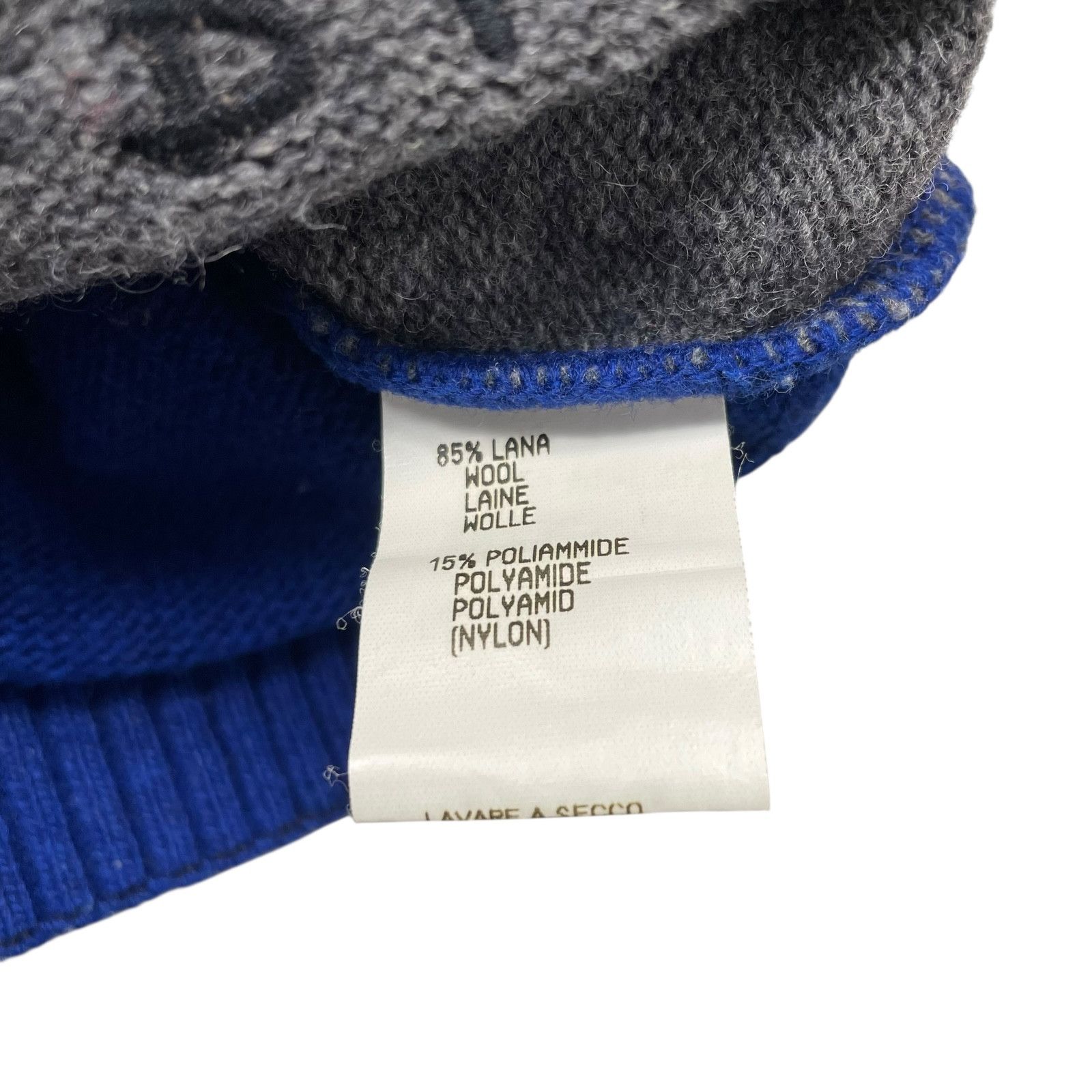 Vintage 90s JC DE CASTELBAJAC PINK PANTHER WOOL BLEND KNIT SWEATER Size US L / EU 52-54 / 3 - 4 Thumbnail