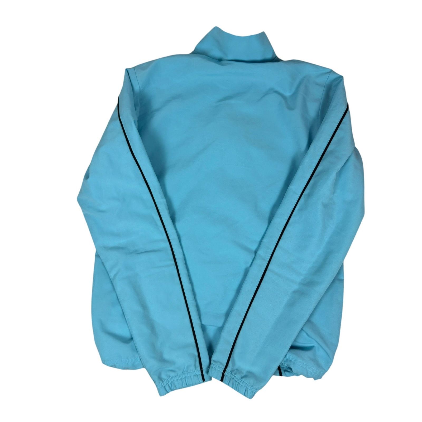 Adidas Adidas Women's Aqua Logo Full Zip Track Jacket Small Size S / US 4 / IT 40 - 6 Thumbnail