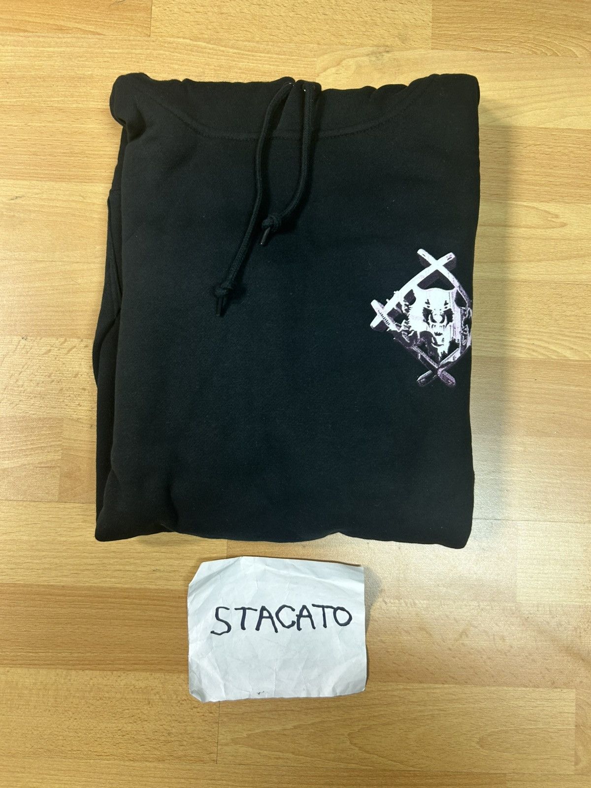 Hollow Squad × Rap Tees × Xavier Wulf / Hollow Squad Pressure x Hollow Squad Xavier Wulf Palm Hand Hoodie Black Size US M / EU 48-50 / 2 - 5 Thumbnail