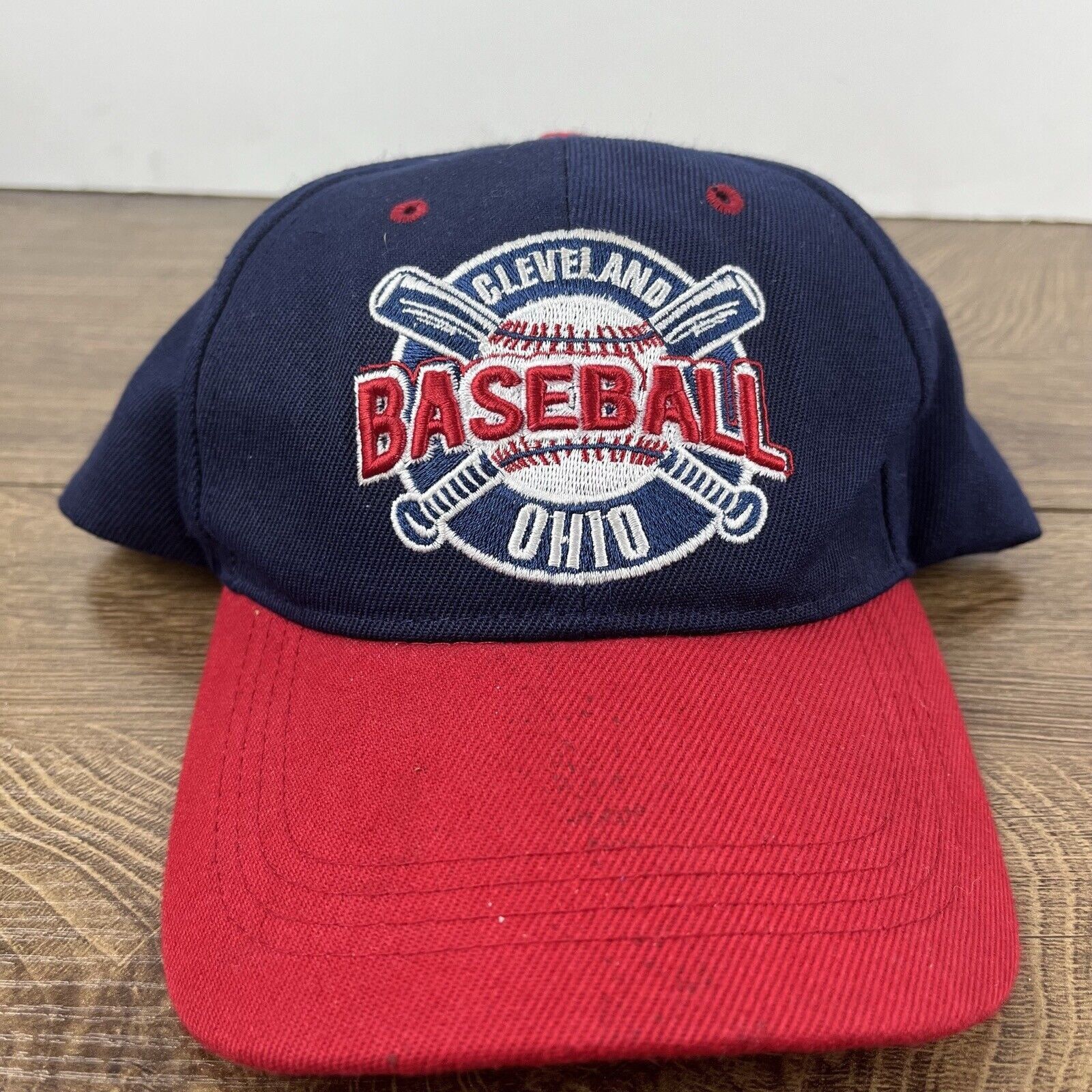 Other Cleveland Indians Baseball Hat Blue Adjustable Hat Blue Adul Size ONE SIZE - 4 Thumbnail