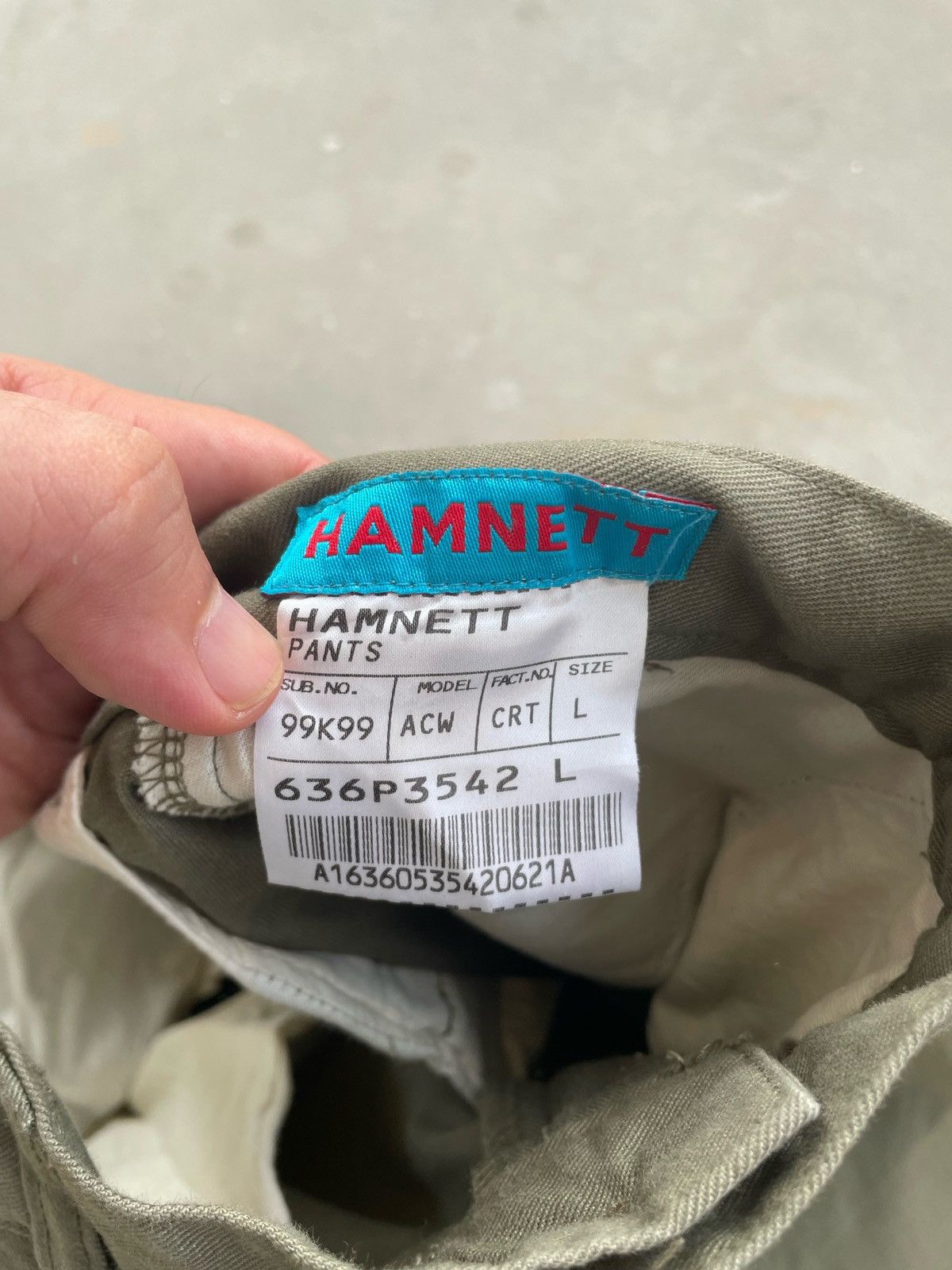 Katharine Hamnett London HAMNETT CARGO PANT Size US 32 / EU 48 - 4 Thumbnail