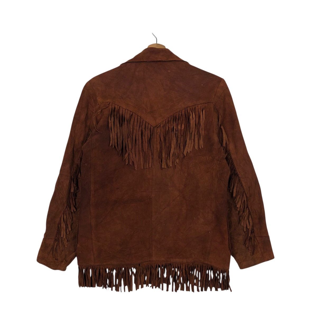 Other 📌Vintage Biker Leather Jacket Western Design Franca Size US L / EU 52-54 / 3 - 9 Thumbnail