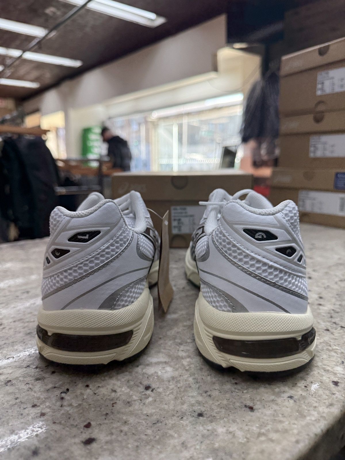 Asics Asics Gel 1130s White/Cloud Grey Size US 9.5 / EU 42-43 - 4 Thumbnail