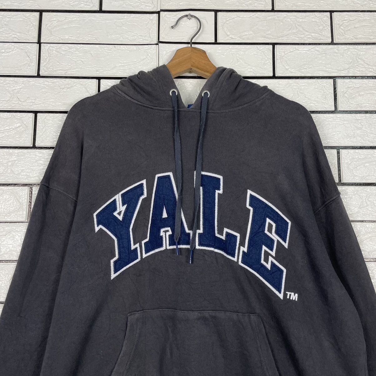 Japanese Brand Yale University Pullover Hoodie Size US L / EU 52-54 / 3 - 10 Thumbnail