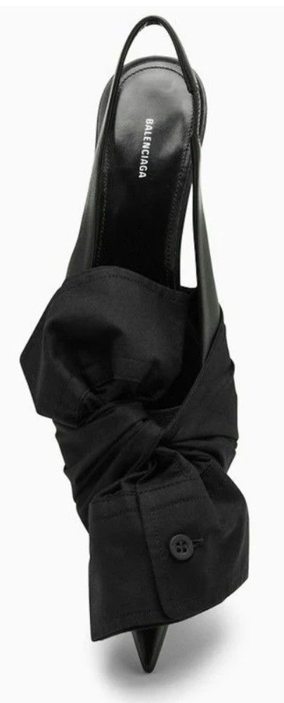 Balenciaga Balenciaga SLINGBACK WITH SHIRT CUFF INSERT Size US 8 / IT 38 - 3 Thumbnail