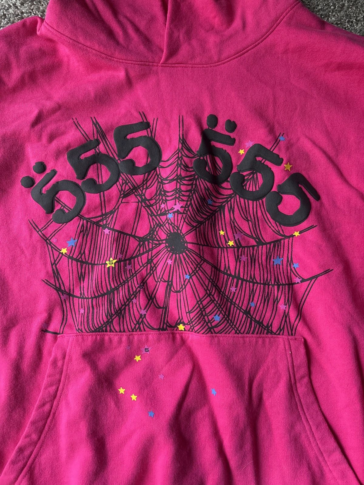 Sp5der Sp5der Pink Angel Number Hoodie Size US XXL / EU 58 / 5 - 2 Thumbnail
