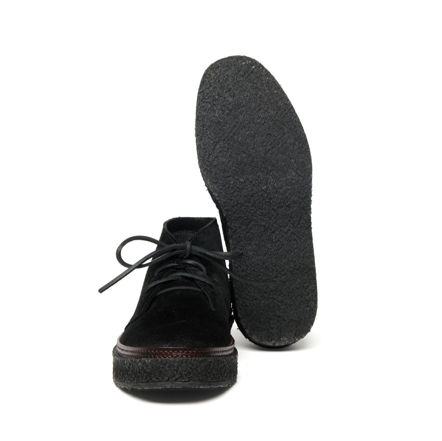 Yuketen Yuketen Santiago black suede leather boots, size 44 Size US 11 / EU 44 - 3 Thumbnail