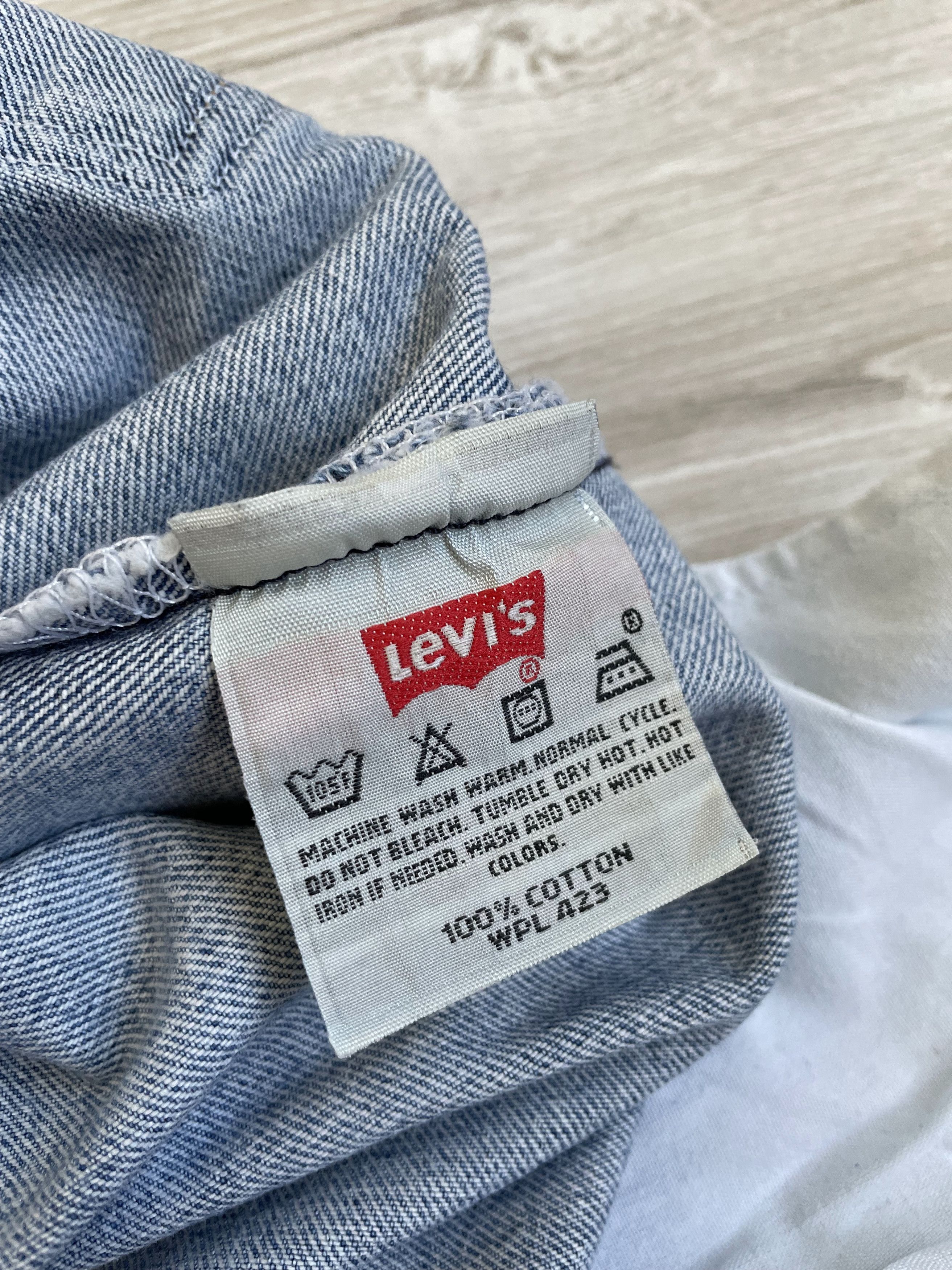 Levi's Vintage Clothing Vintage 90s Levis 501 Blue Denim Jeans Size US 31 - 5 Thumbnail