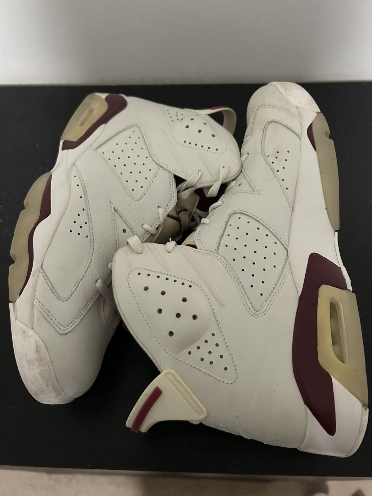 Jordan Brand × Vintage Jordan 6 Maroon Size US 14 / EU 47 - 2 Thumbnail