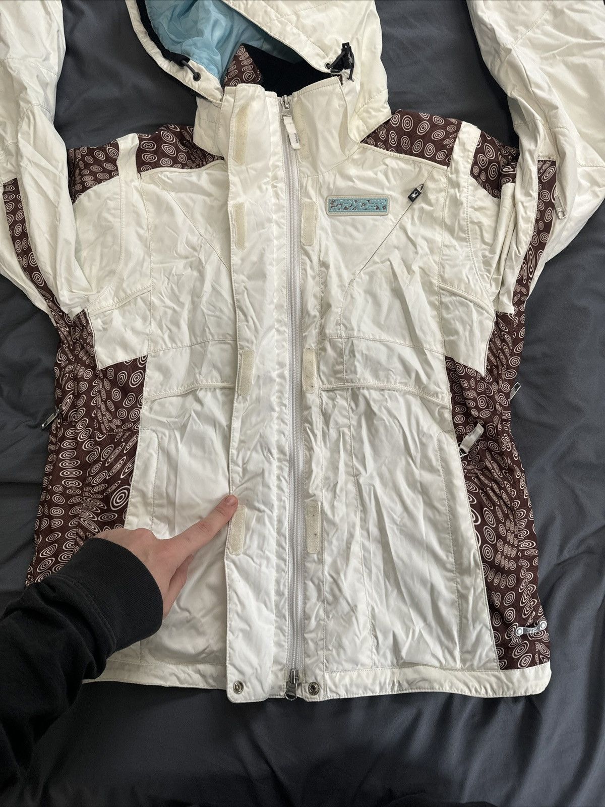 Spyder SPYDER Ladies Ski Snowboard Jacket Size 12 Waterproof Vented Size XL / US 12-14 / IT 48-50 - 3 Thumbnail