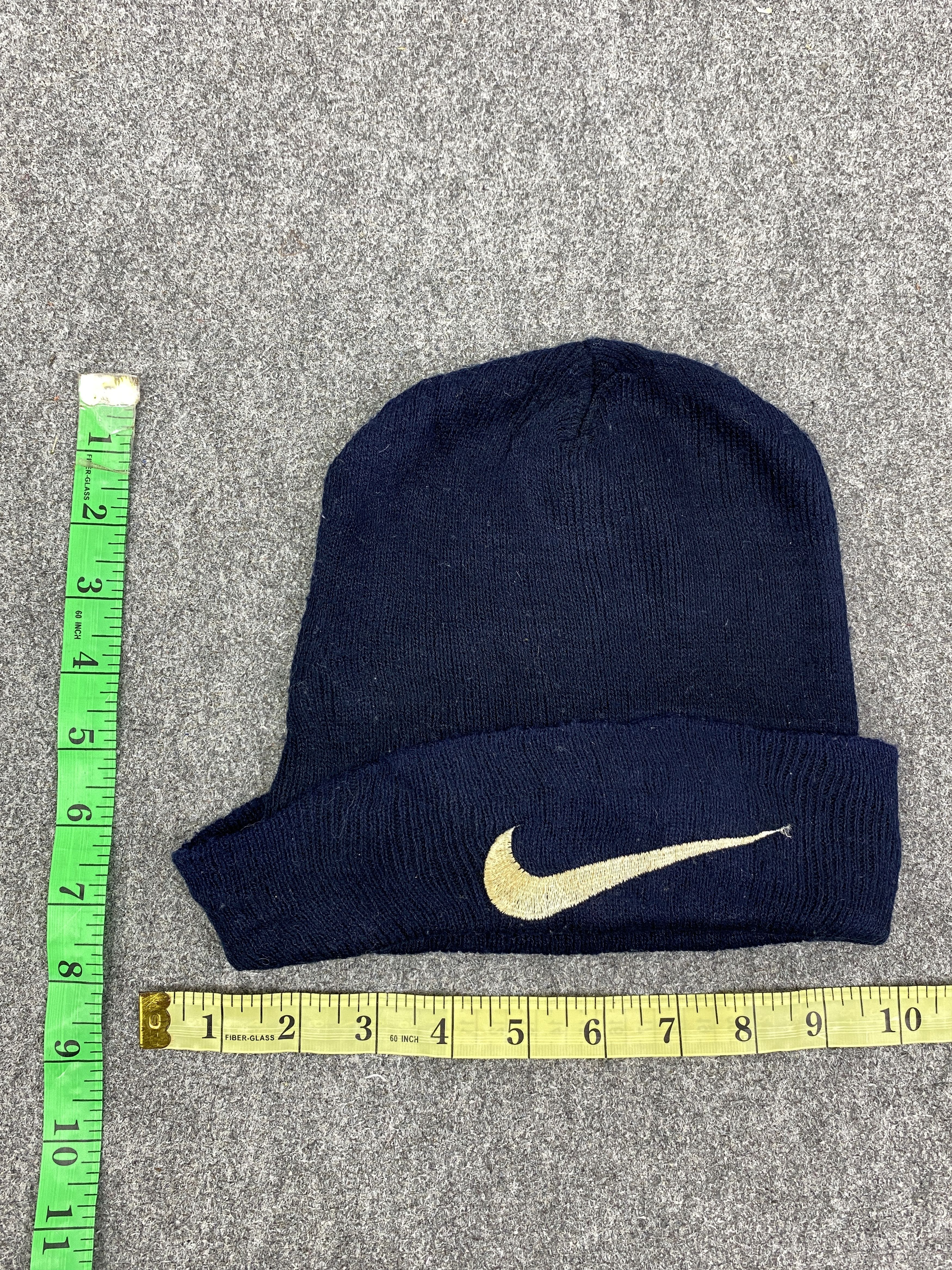 Nike Vintage 90s Nike Swoosh Beanie Winter Hat / Snow Cap BA0078 Size ONE SIZE - 5 Thumbnail