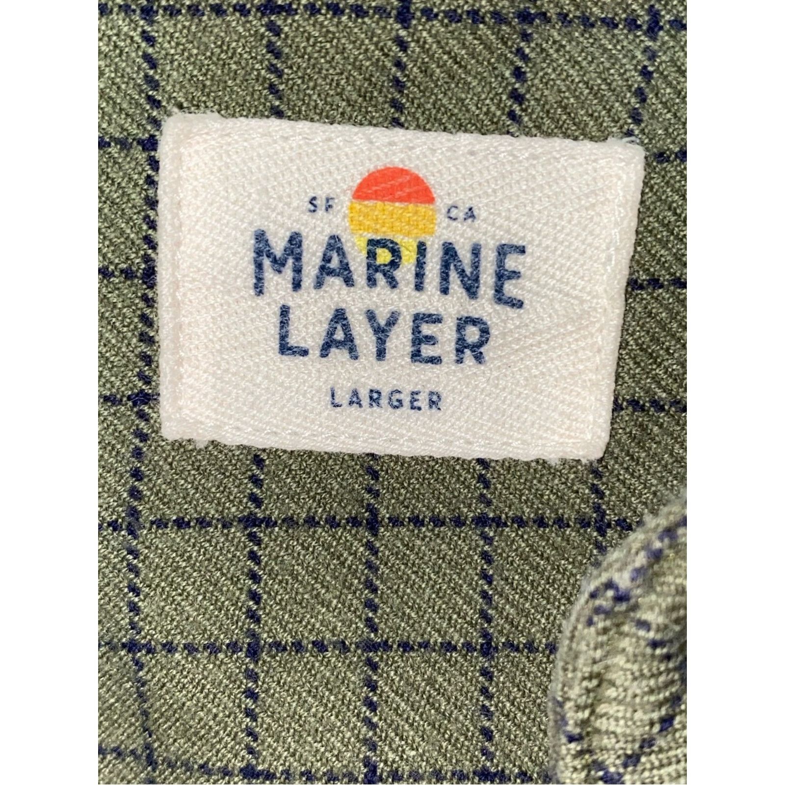 Marine Layer Marine Layer $124 Classic Fit Balboa Button Down Large EUC Size US L / EU 52-54 / 3 - 3 Thumbnail