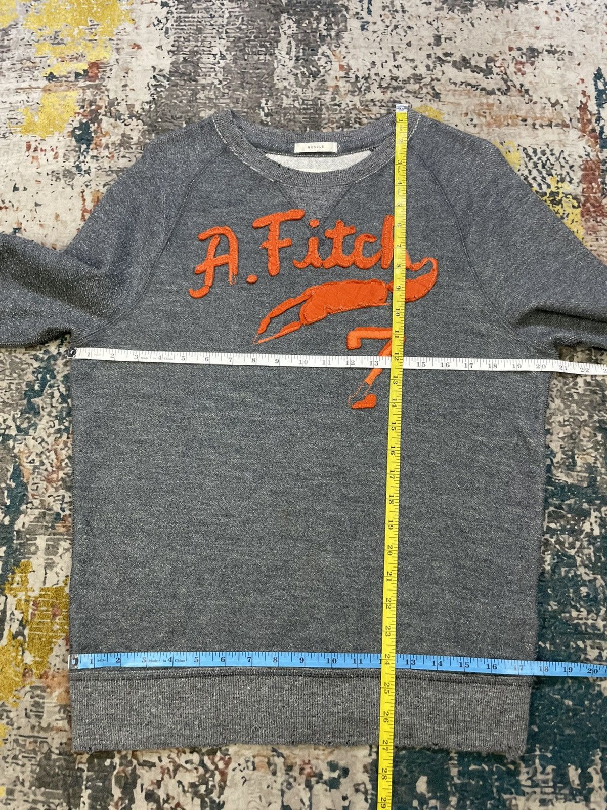 Abercrombie & Fitch Abercrombie & Fitch Muscle Logo Sweatshirt Size US S / EU 44-46 / 1 - 2 Thumbnail