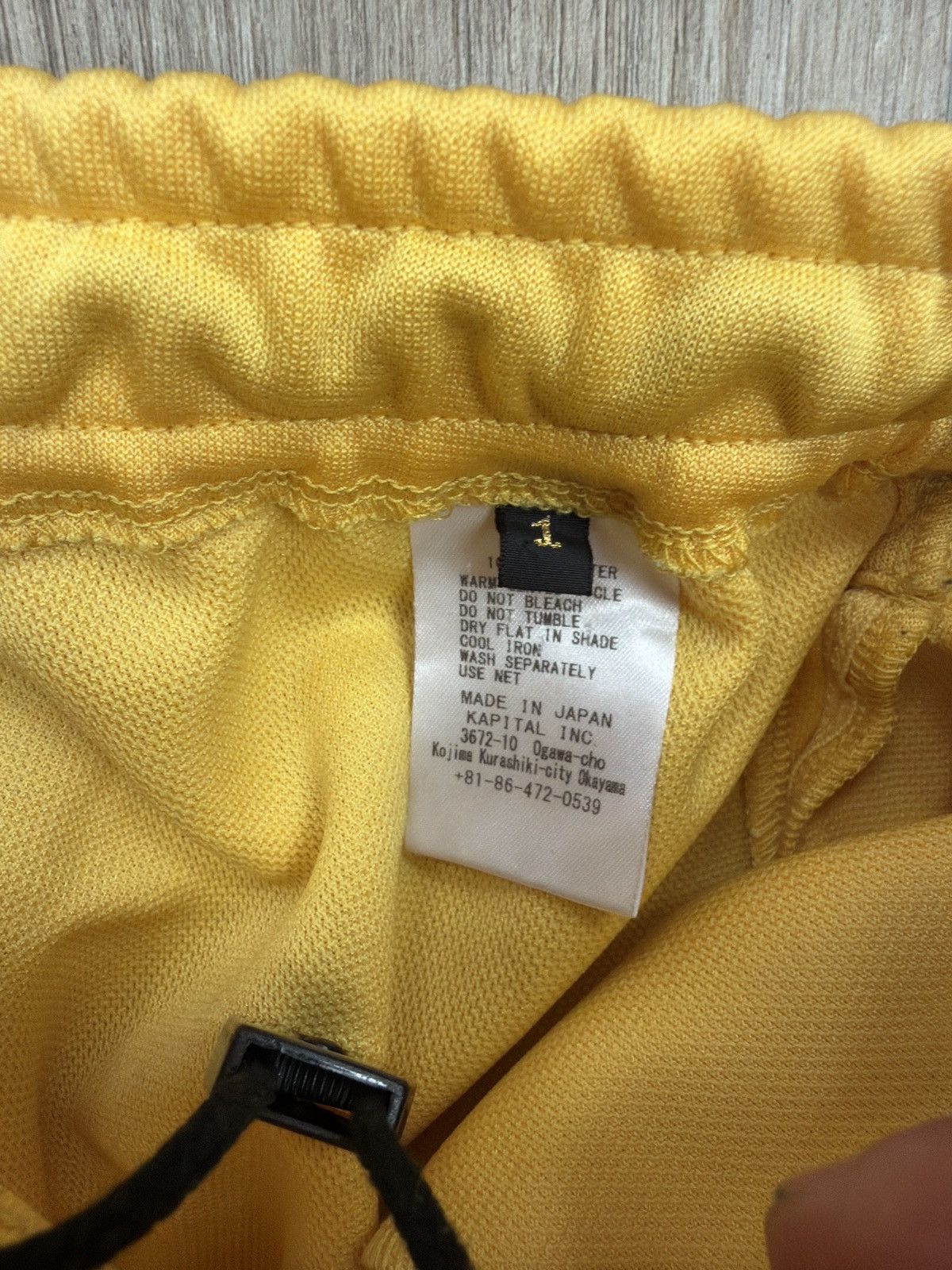 Kapital Kapital zephyr track pants yellow 1 Size US 30 / EU 46 - 5 Thumbnail