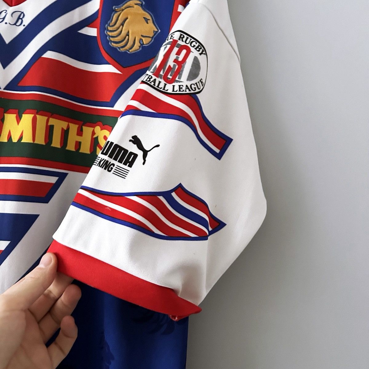 Puma England Rugby 1995 John Smiths jersey puma vintage Size US XXL / EU 58 / 5 - 8 Thumbnail