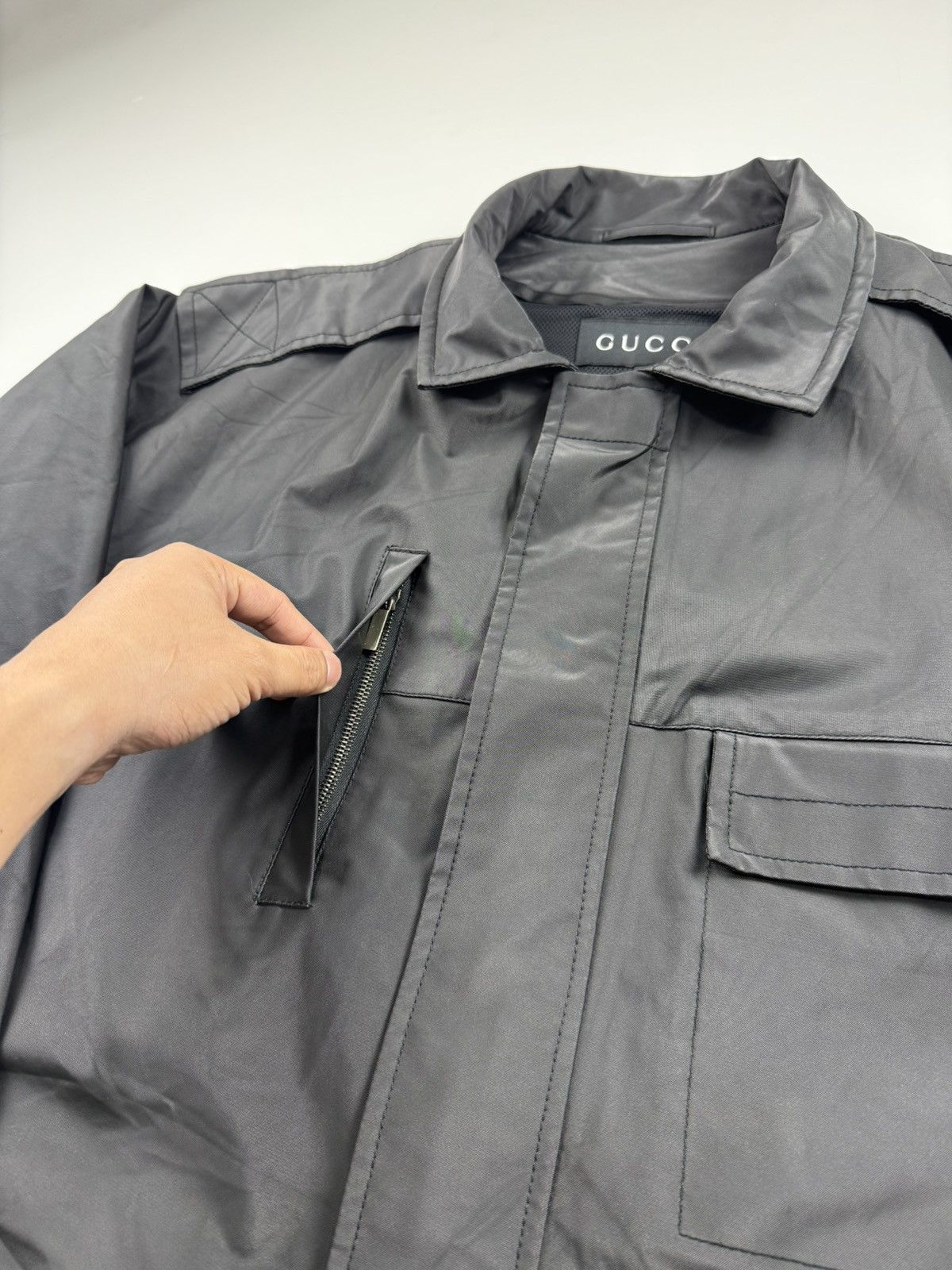 Gucci Gucci x Tom Ford Oversized M65 Field Jacket Size US L / EU 52-54 / 3 - 6 Thumbnail
