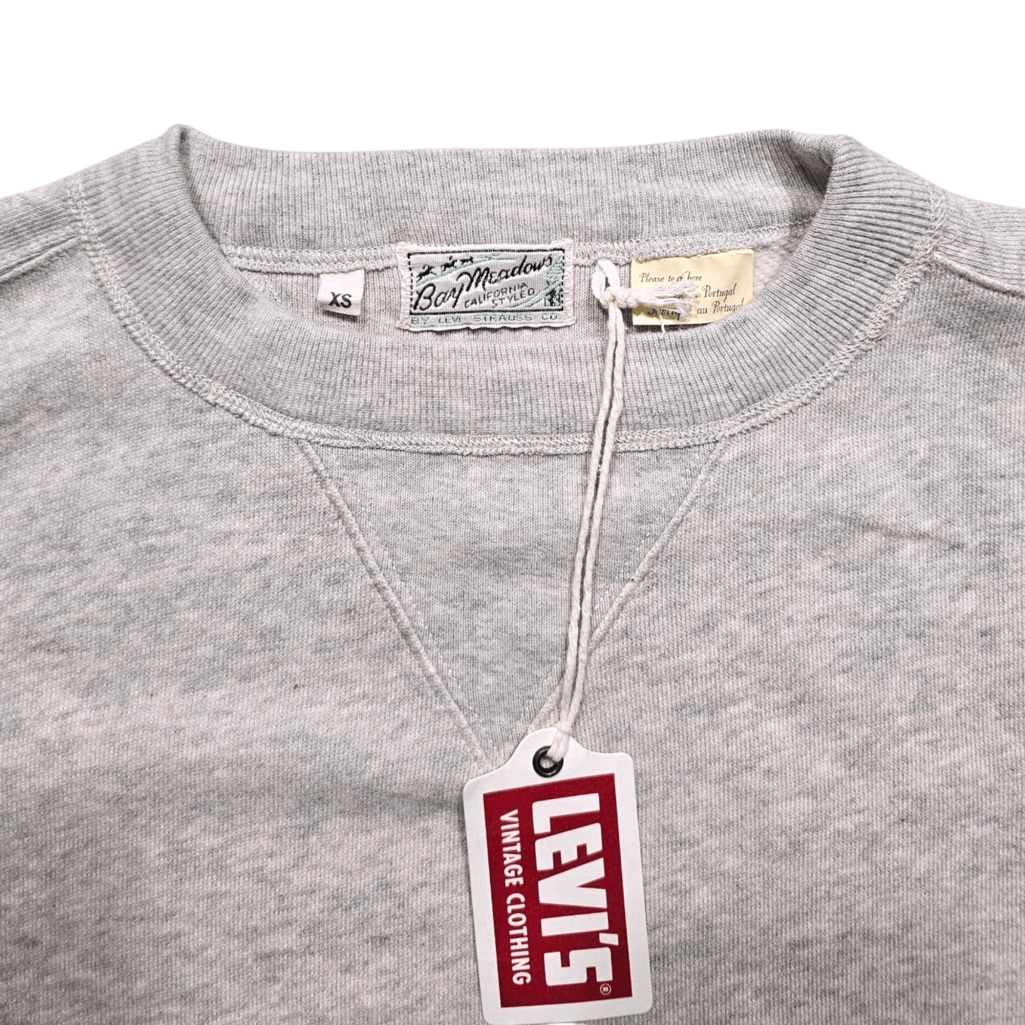 Levi's Vintage Clothing NWT LVC Levi's Vintage Clothing Bay Meadows Sweatshirt Grey Size US XS / EU 42 / 0 - 3 Thumbnail