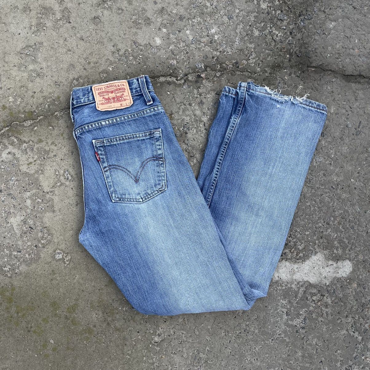 Levi's Vintage Clothing × Vintage Vintage Levi’s 507 Jeans W31xL32 Pants 90s Y2K USA Size US 31 - 3 Thumbnail