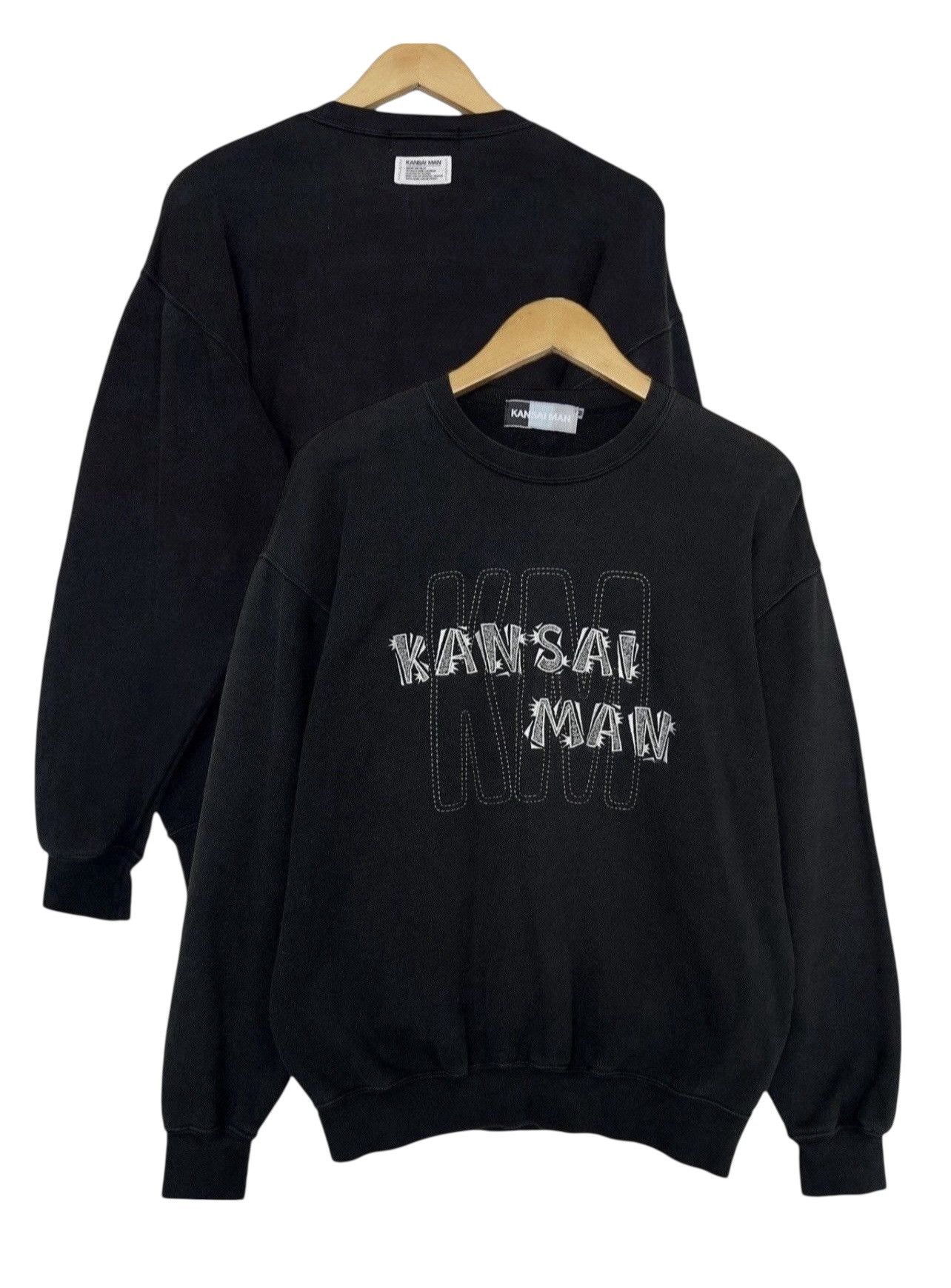 Kansai Yamamoto Kansai Man by Kansai Yamamoto Spell Out Sweatshirt Size US M / EU 48-50 / 2 - 1 Thumbnail
