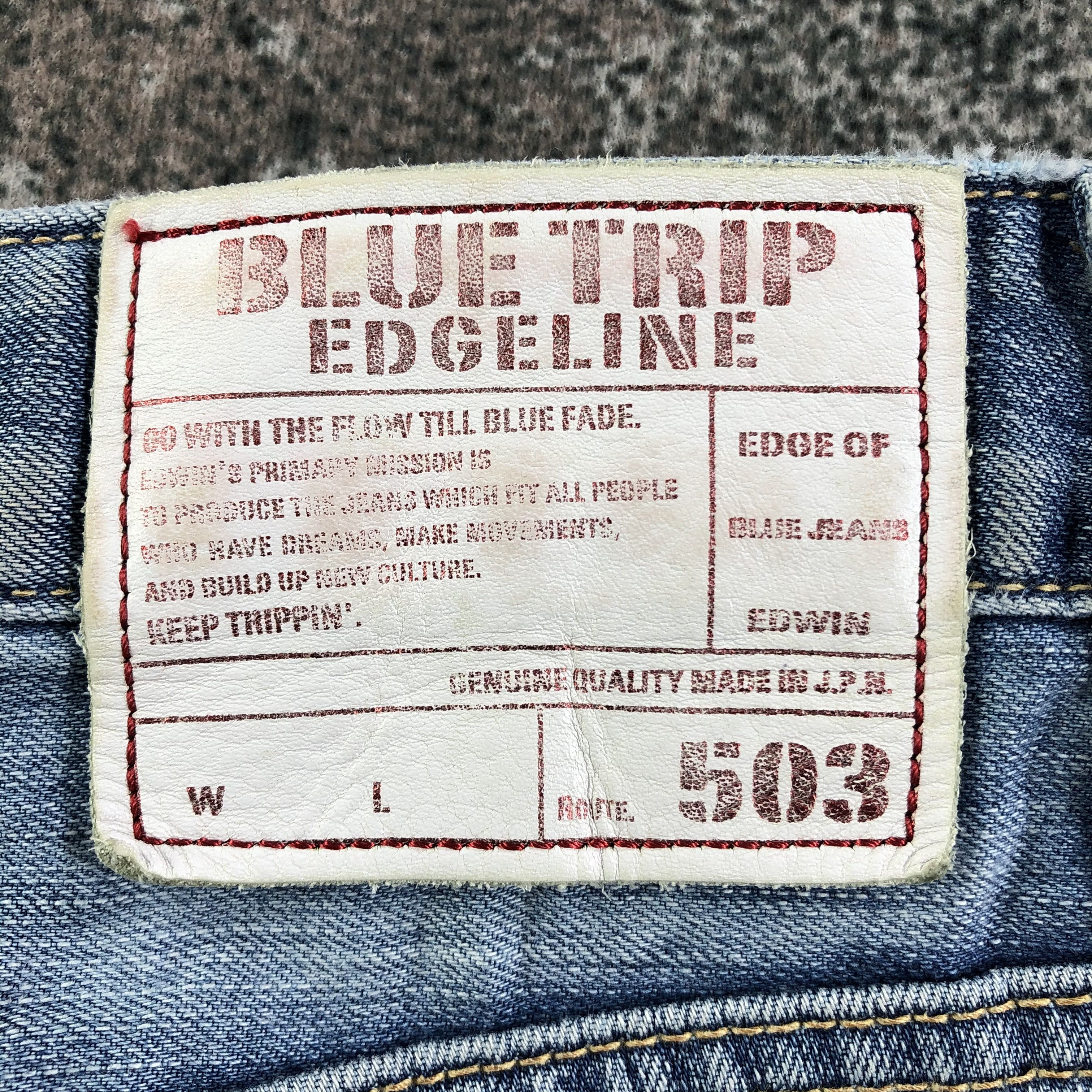 Edwin Edwin Blue Trip Jeans Blue Wash Denim KJ1705 Size US 34 / EU 50 - 5 Thumbnail