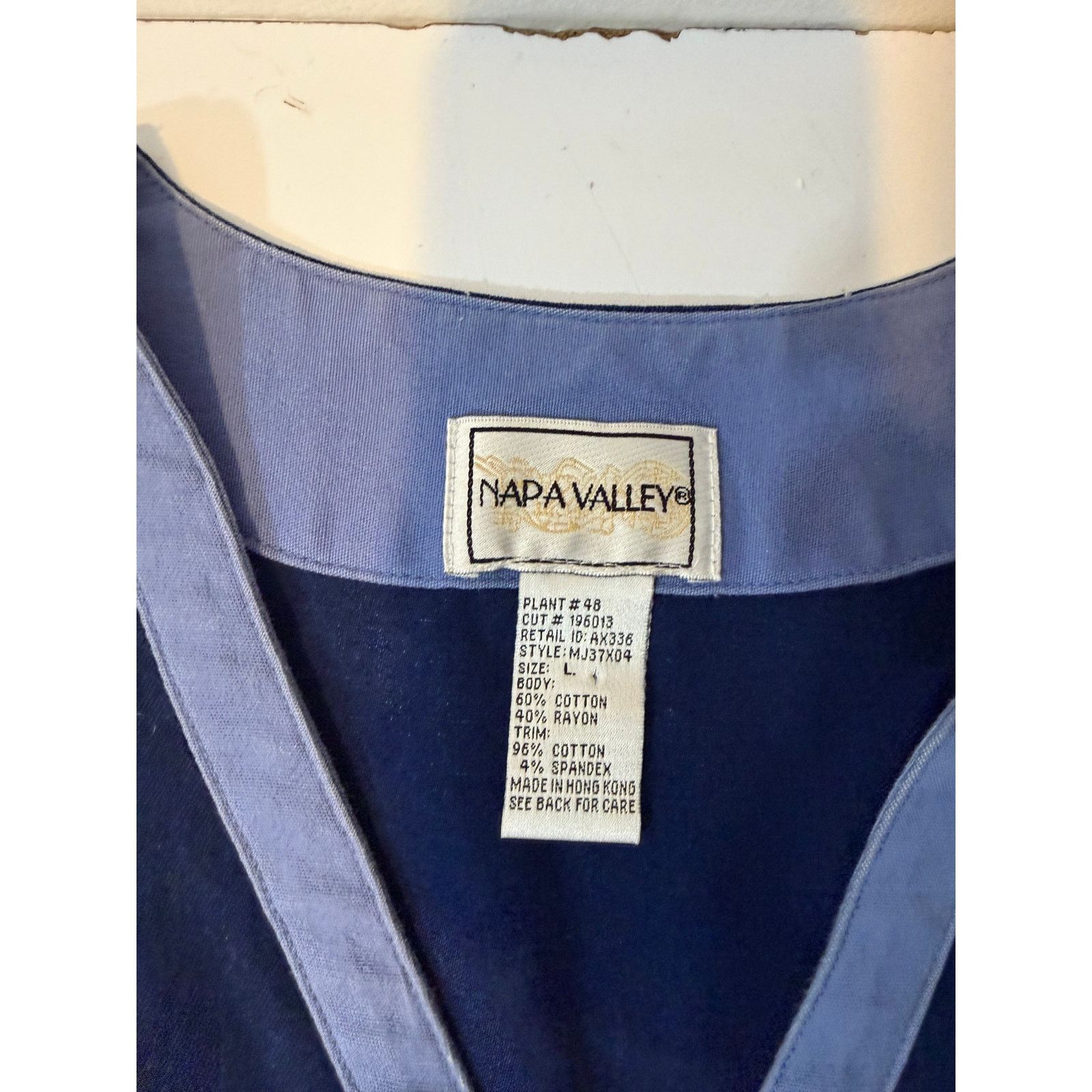 Other Vintage Napa Valley Embroidered Cotton Vest Women Grannycore Size L / US 10 / IT 46 - 3 Thumbnail