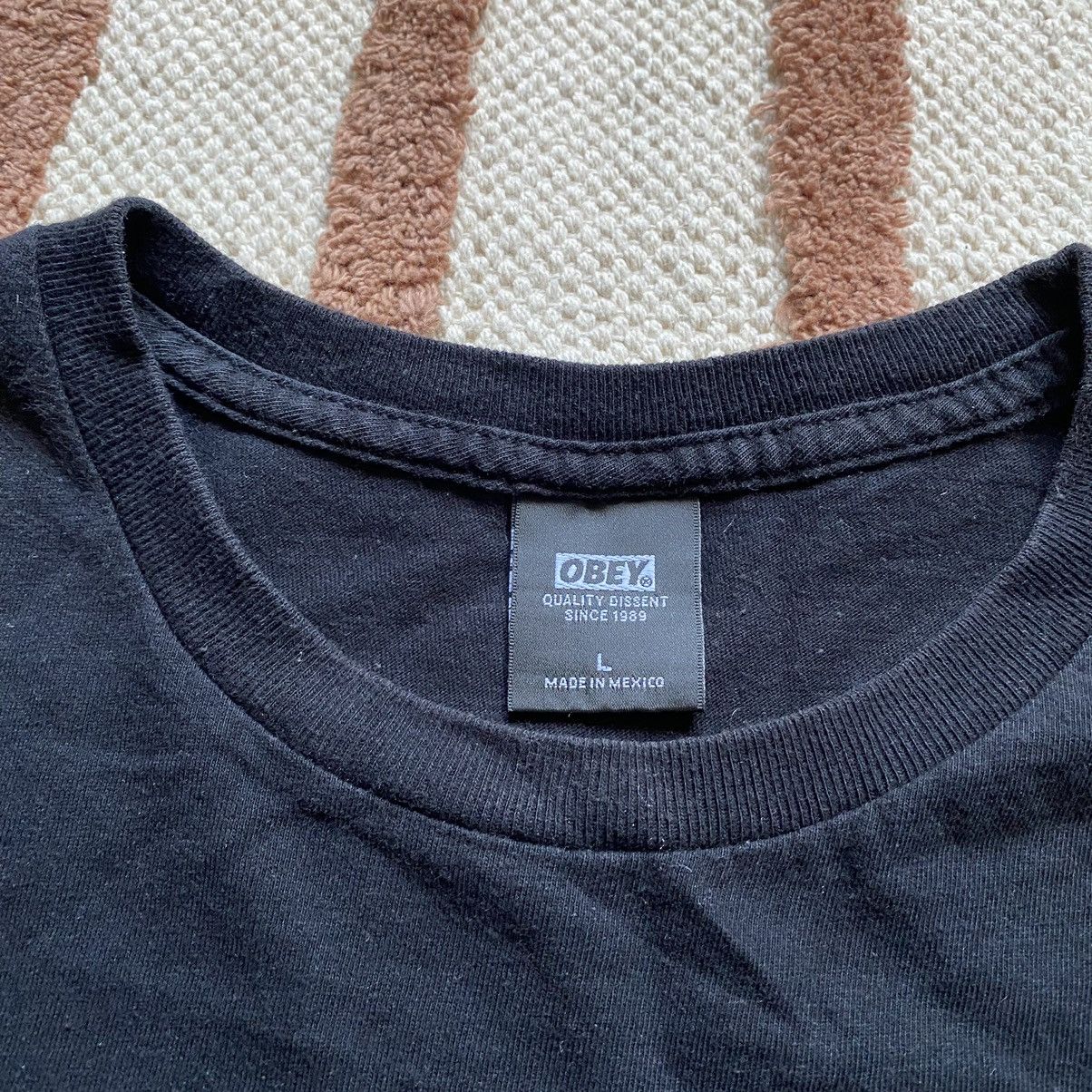 Obey OBEY Y2K STAR LOGO STREETFASHION HIPHOP T SHIRT Size US L / EU 52-54 / 3 - 3 Thumbnail