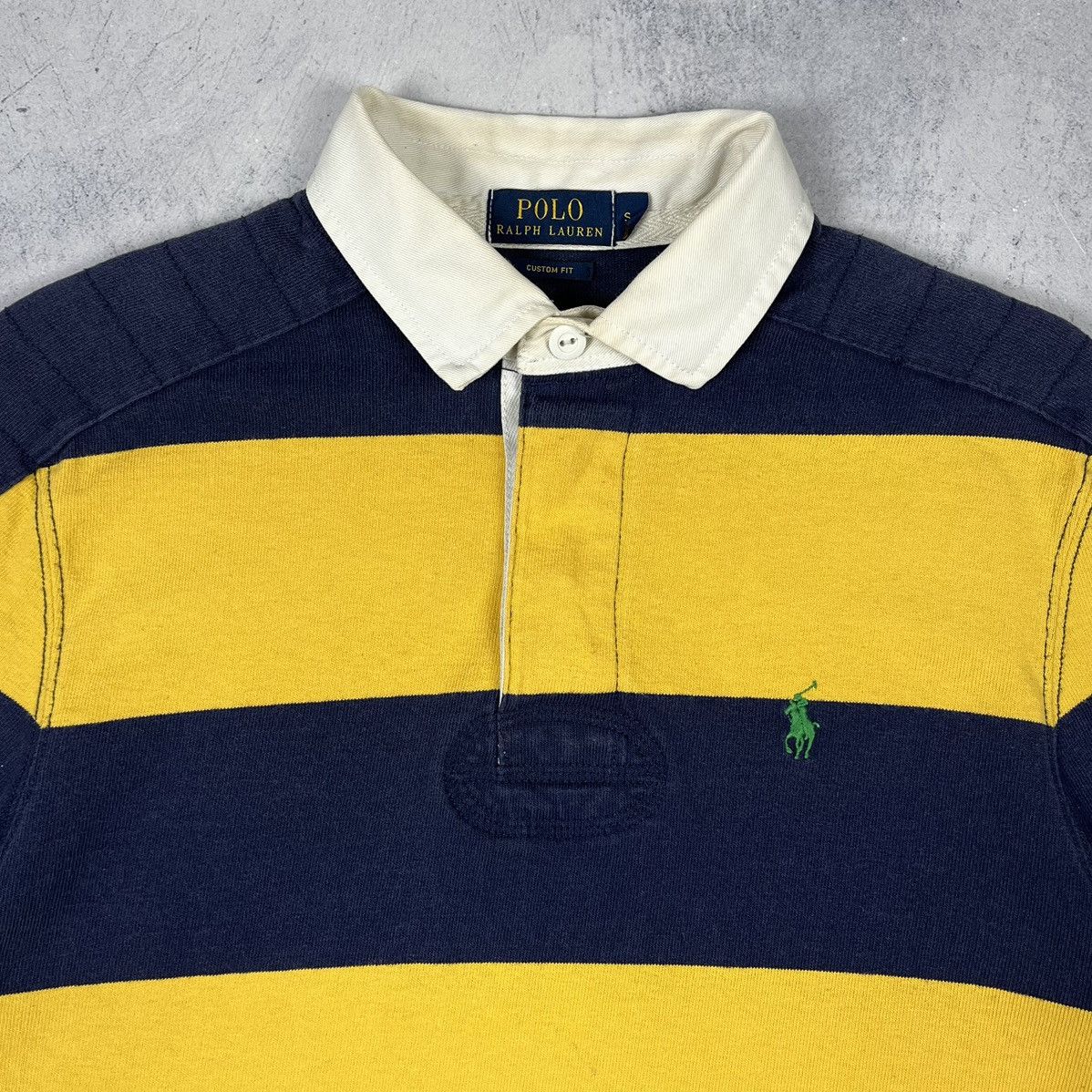 Polo Ralph Lauren Vintage Polo Ralph Lauren stripped rugby shirt 90’s Size US S / EU 44-46 / 1 - 6 Thumbnail
