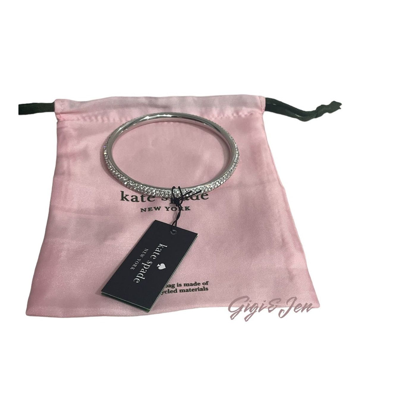 Kate Spade Kate Spade Razzle Dazzle Bangle silver bracelet New Size ONE SIZE - 1 Thumbnail