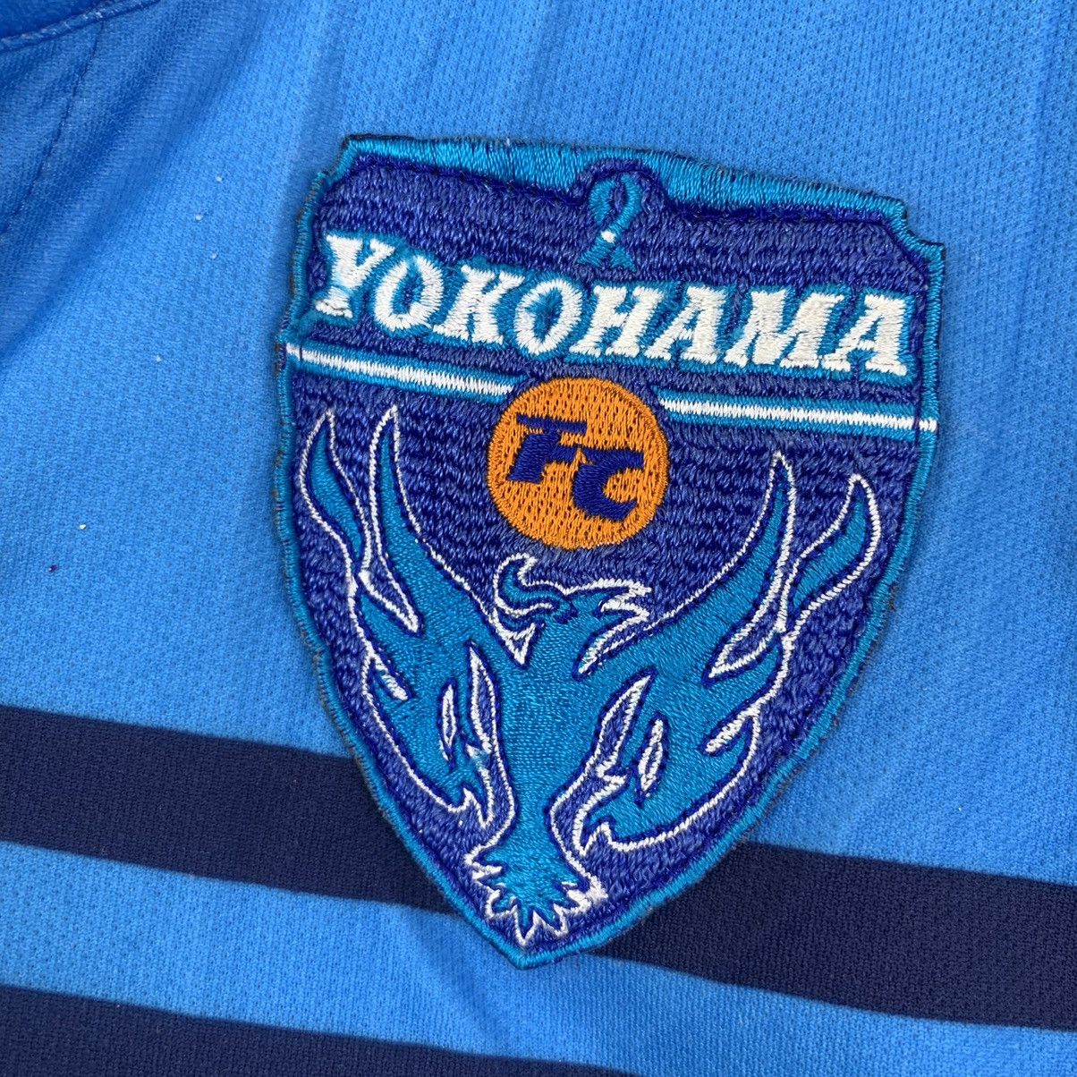 Hummel Vintage YOKOHAMA FC HUMMER Football Jersey Tee Shirt Size US XL / EU 56 / 4 - 5 Thumbnail