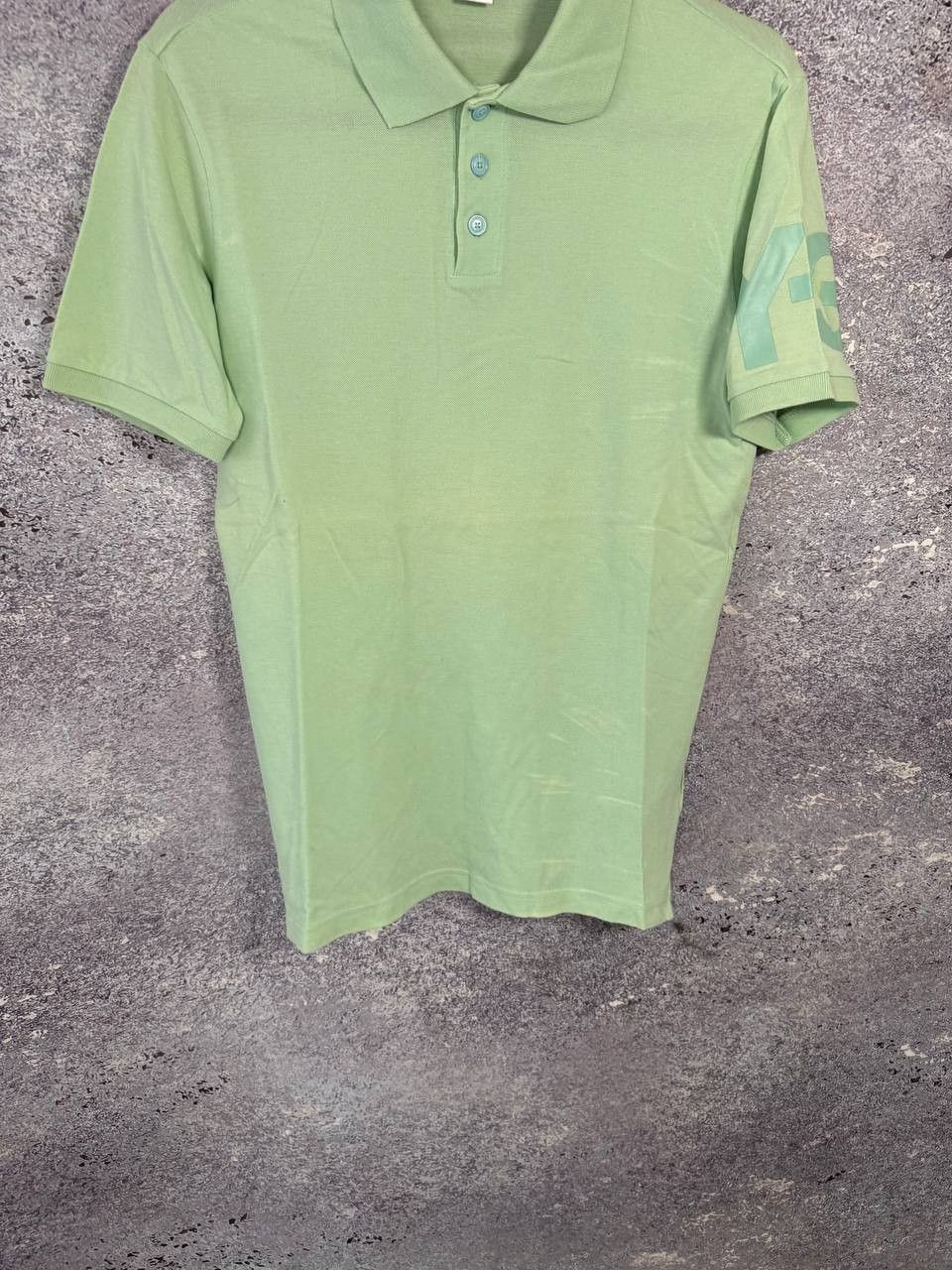 Adidas × Y-3 × Yohji Yamamoto Vintage Y-3 Yohji Yamamoto Adidas Green Polos Small Size US S / EU 44-46 / 1 - 3 Thumbnail