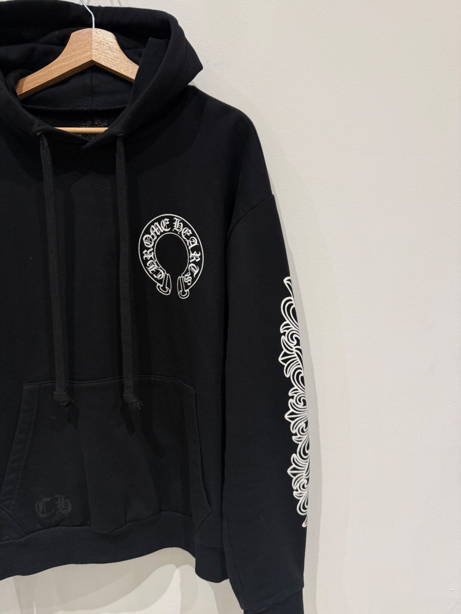Chrome Hearts Chrome Hearts Horseshoe Floral Pullover Hoodie Black Size US L / EU 52-54 / 3 - 2 Thumbnail