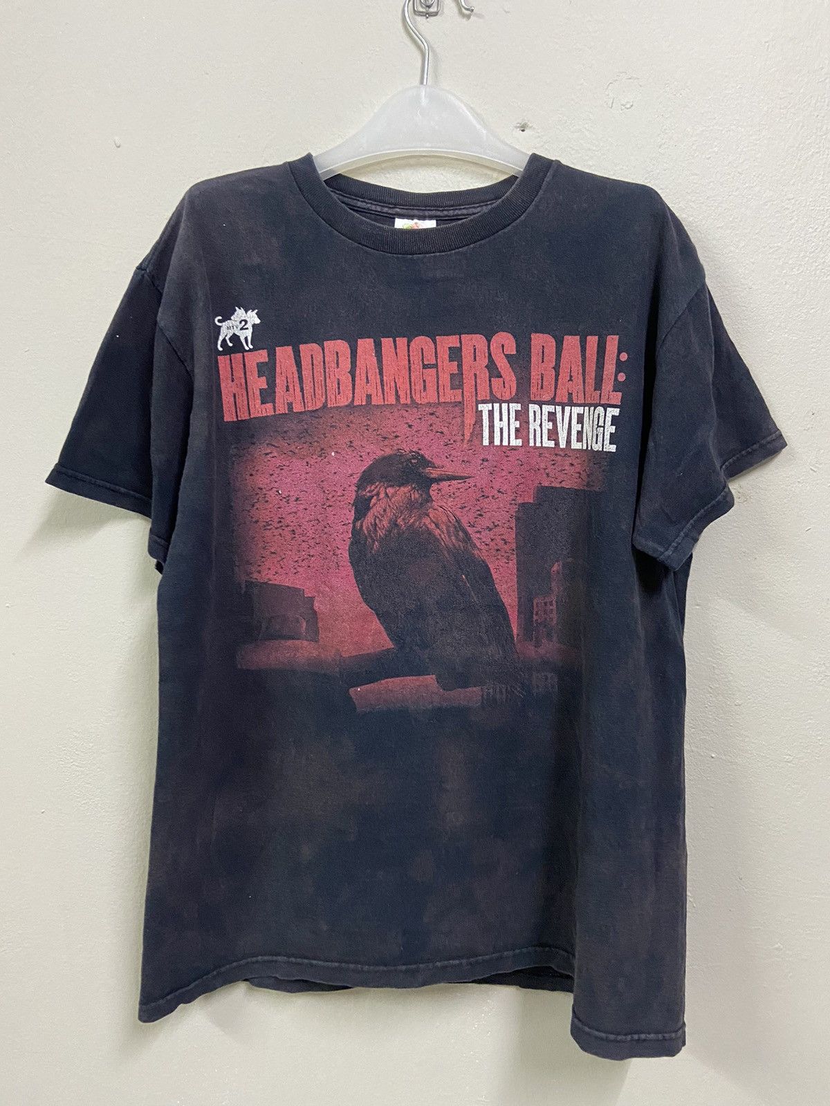 Mtv × Vintage Vintage faded MTV HEADBANGERS BALL The Revenge Tshirt Size US M / EU 48-50 / 2 - 1 Thumbnail