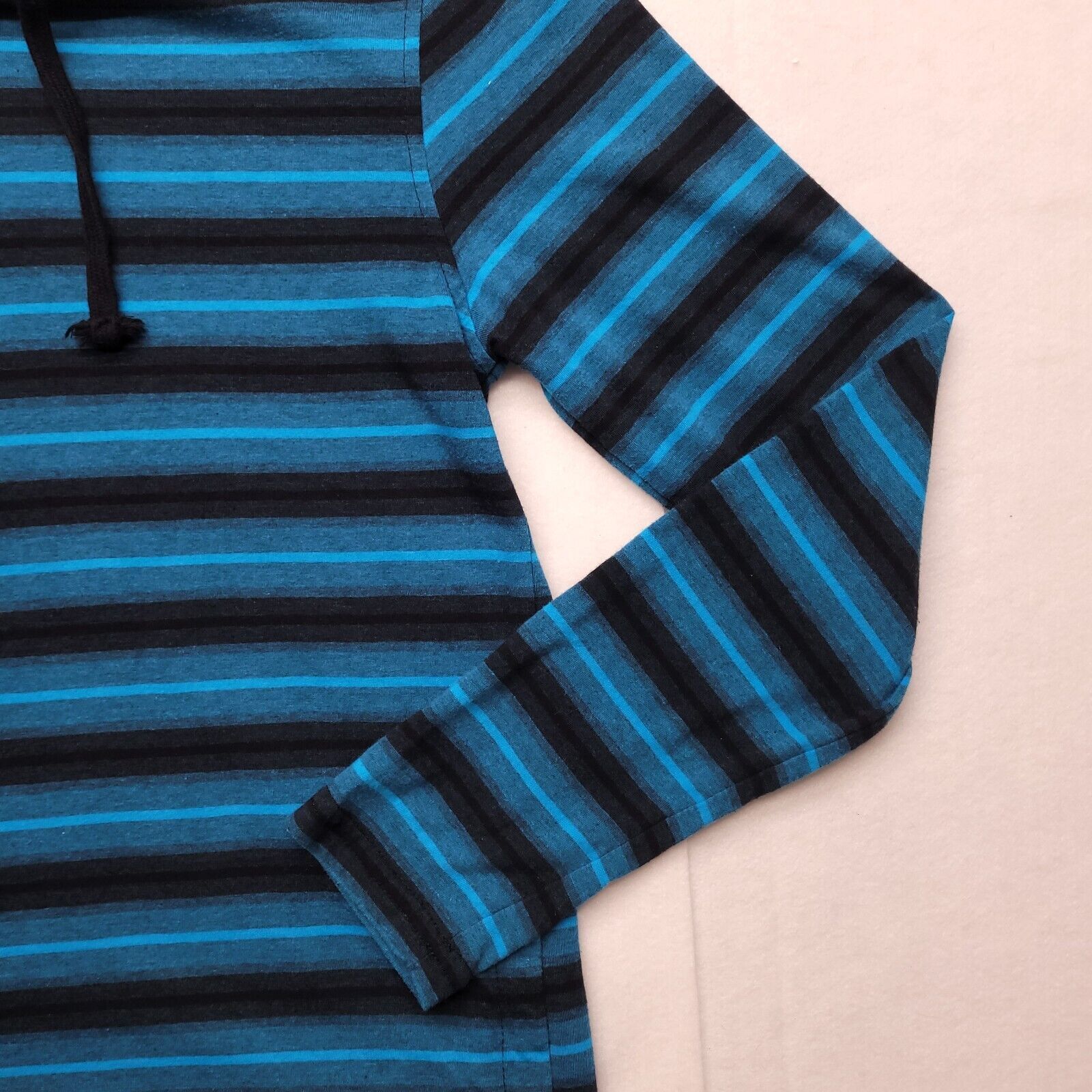 Zoo York Zoo York Casual Pullover Hoodie Womens Size S Blue Striped Size S / US 4 / IT 40 - 5 Thumbnail