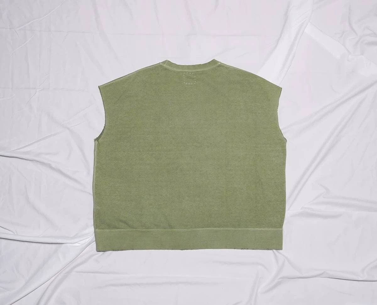 Visvim VISVIM MONDO SWEAT S/L U.D Vest 23SS Green Size 3 Size US L / EU 52-54 / 3 - 3 Thumbnail