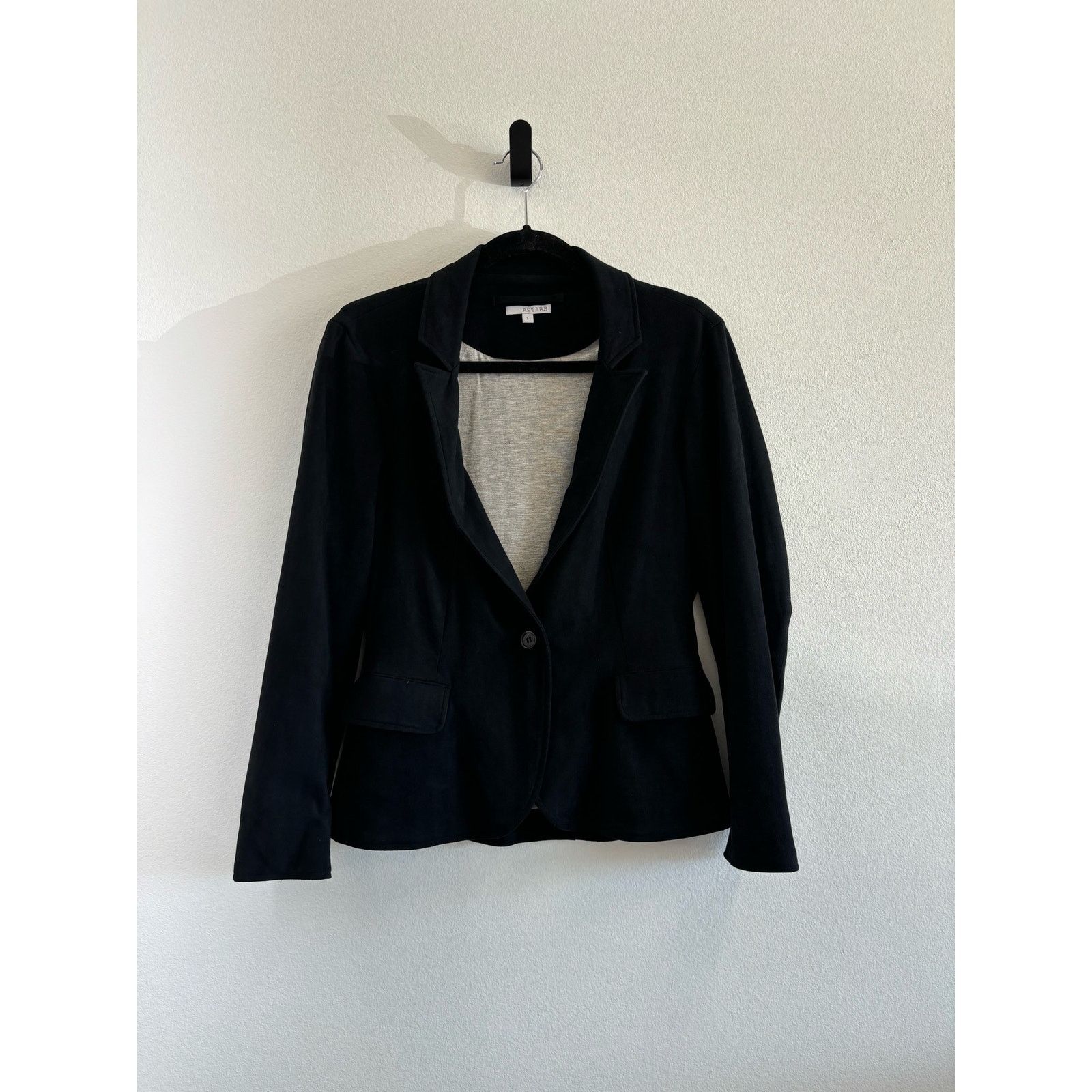 & Other Stories Astars Black Ultra Soft Blazer Size S / US 4 / IT 40 - 3 Thumbnail