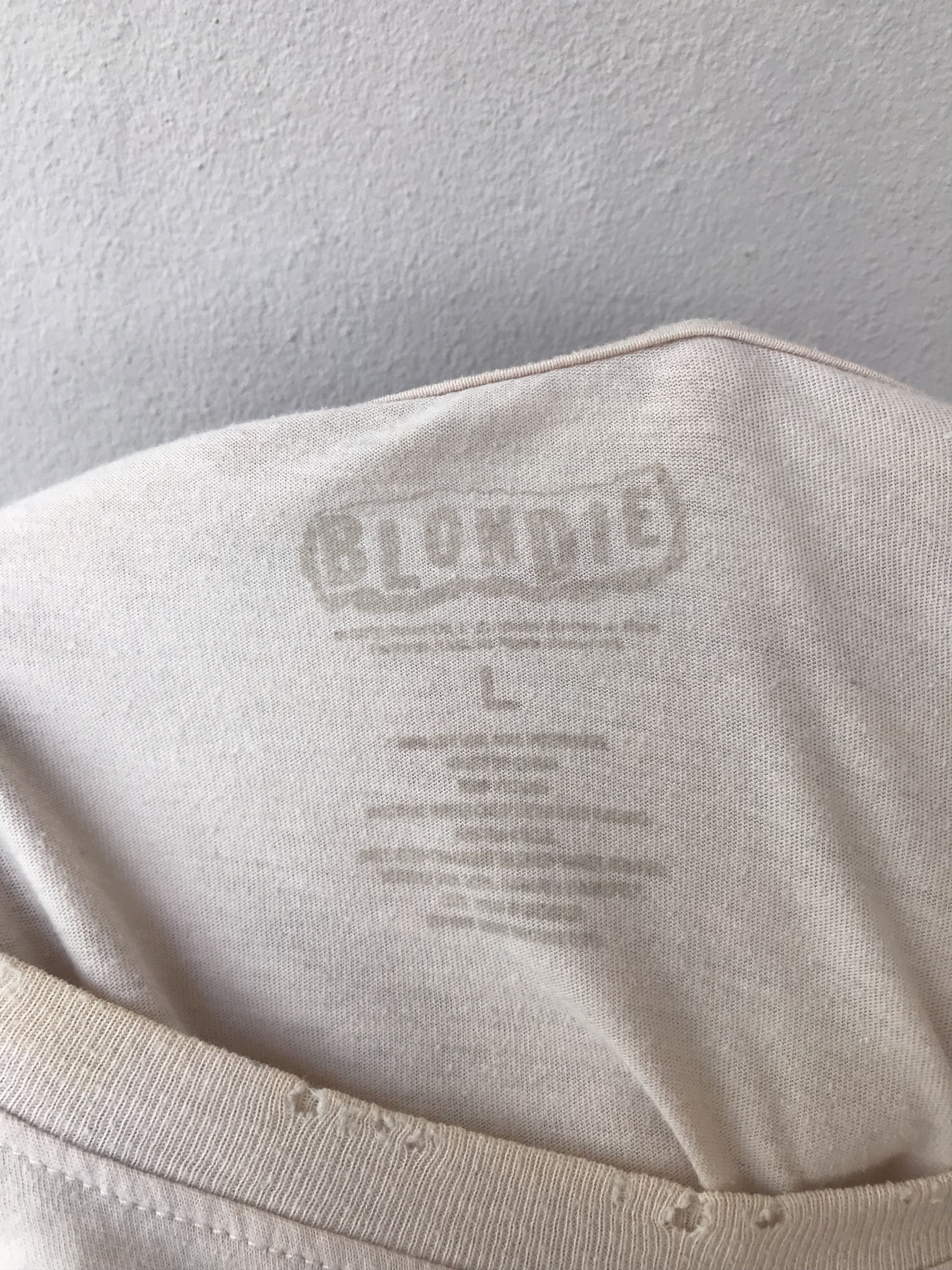 Band Tees Blondie Call Me Distressed Band Tee Size US L / EU 52-54 / 3 - 13 Thumbnail