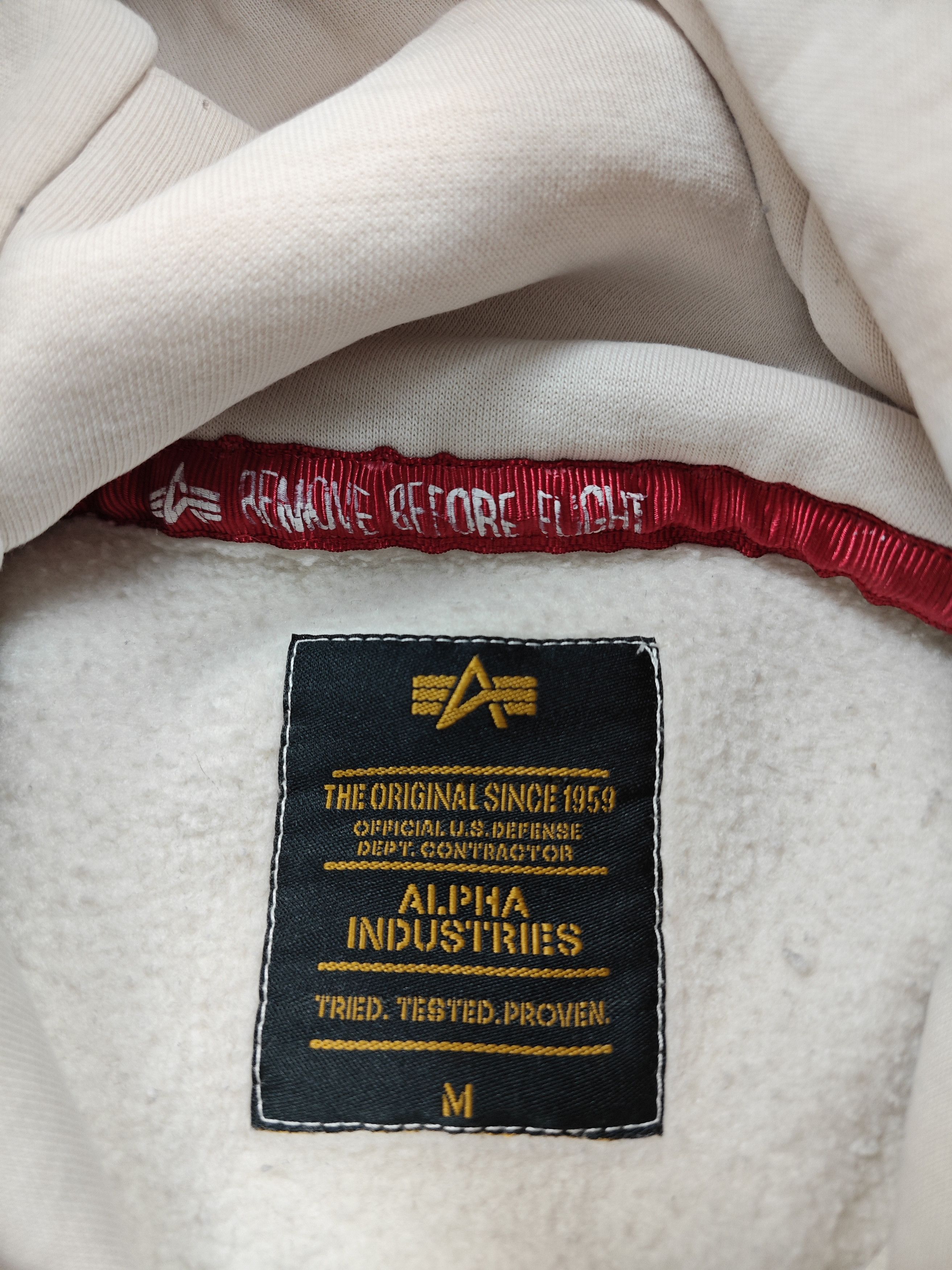 Alpha Industries Alpha Industries Hoodie Size M / US 6-8 / IT 42-44 - 8 Thumbnail