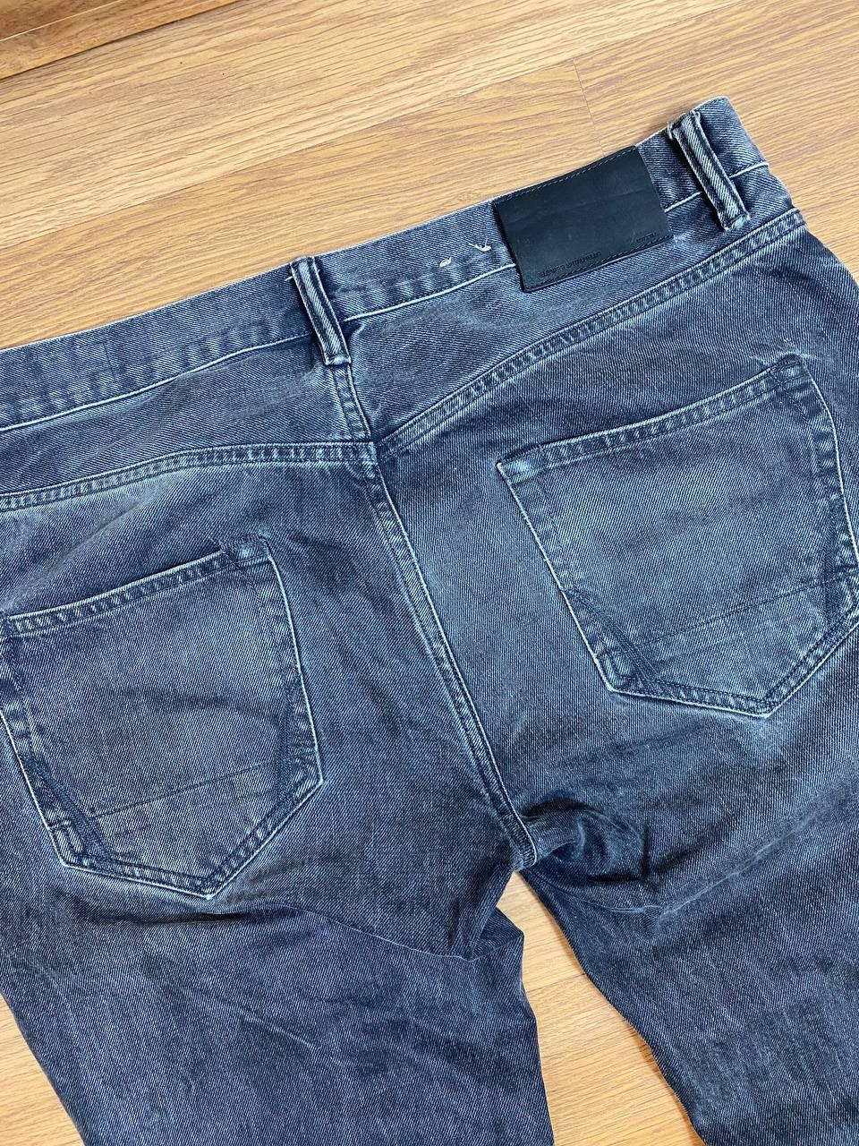 Allsaints × Vintage Allsaints Denim Cigarette Black Jeans Pants Size US 34 / EU 50 - 20 Thumbnail