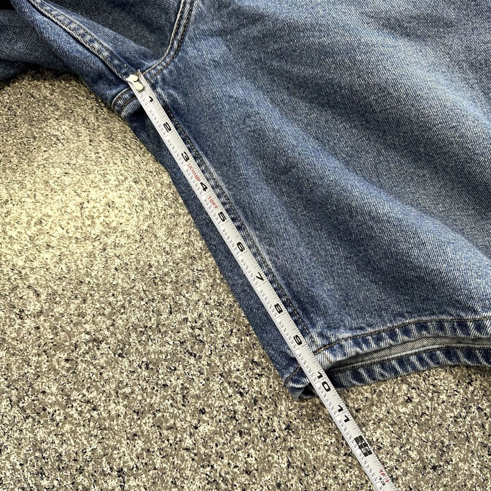 Chaps VINTAGE Chaps Jean Shorts Mens 42 90s Y2K Stone Wash 10” Jorts Blue Denim Casual 5-Pocket Mens XS? Size US 42 / EU 58 - 7 Thumbnail