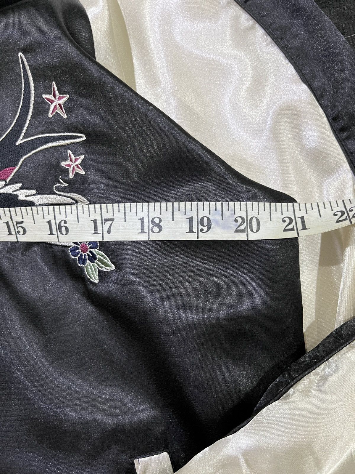 Japanese Brand Private Pause Sukajan Satin Minimal Design Jacket Size US M / EU 48-50 / 2 - 7 Thumbnail