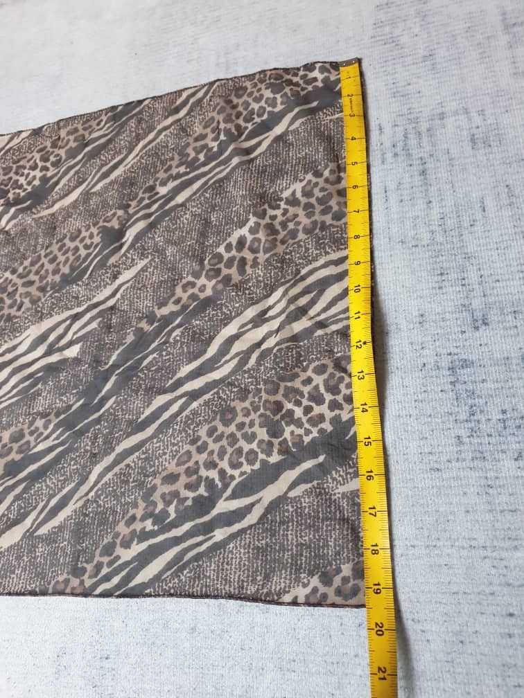 Japanese Brand Unnammed Leopard style scarves Size ONE SIZE - 2 Thumbnail