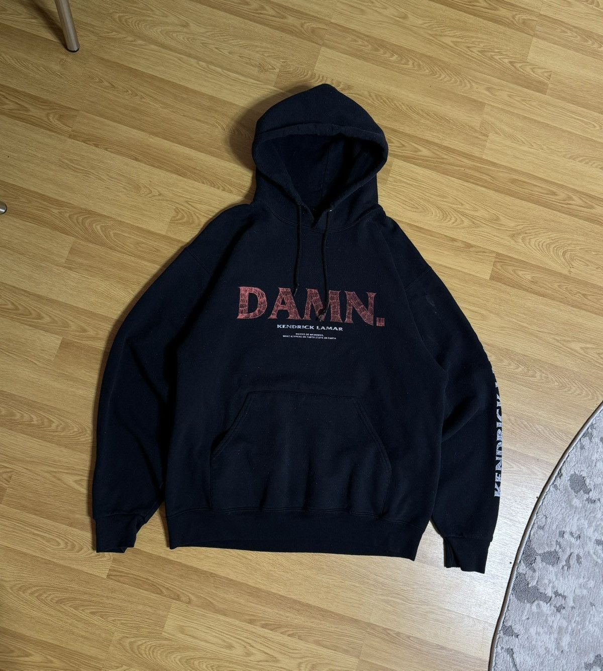 Kendrick Lamar 2017 Kendrick Lamar Damn Album Hoodie L size | Grailed 