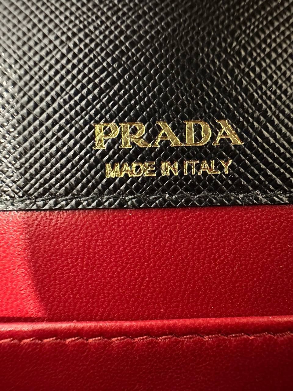 Prada Black Saffiano Leather Mini Bag Size ONE SIZE - 5 Thumbnail