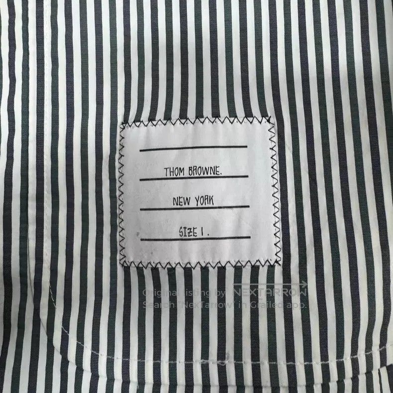 Thom Browne Thom Browne Striped coat Size US S / EU 44-46 / 1 - 5 Thumbnail