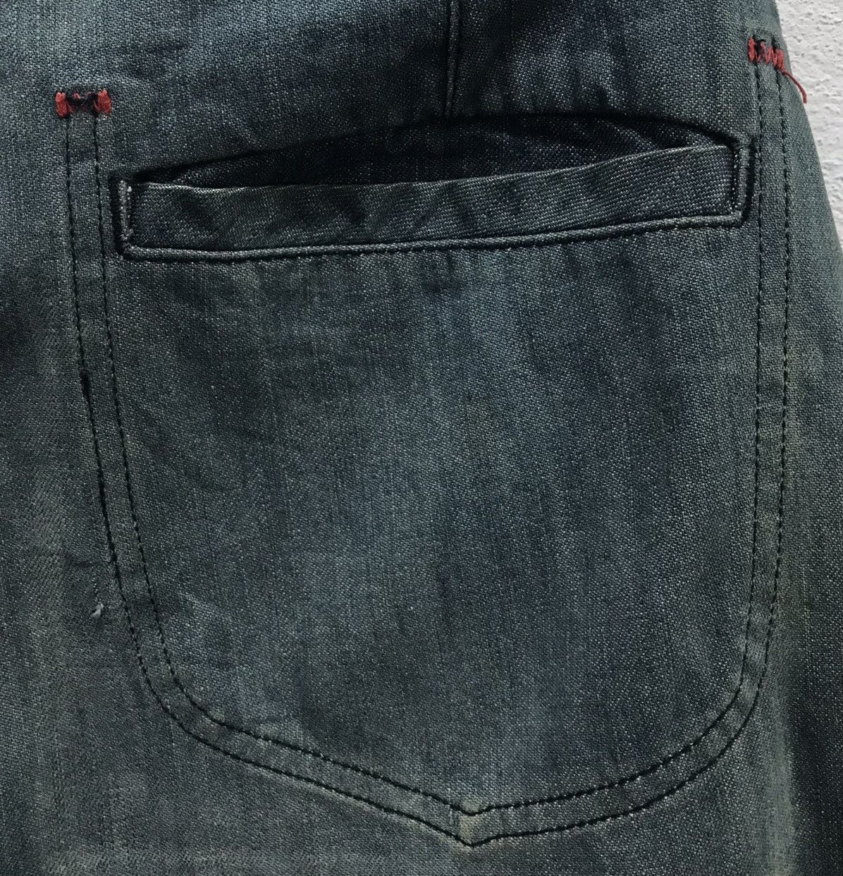 Japanese Brand × Vintage Vintage Hectic Mad Made In Japan Denim Pants Size US 36 / EU 52 - 7 Thumbnail