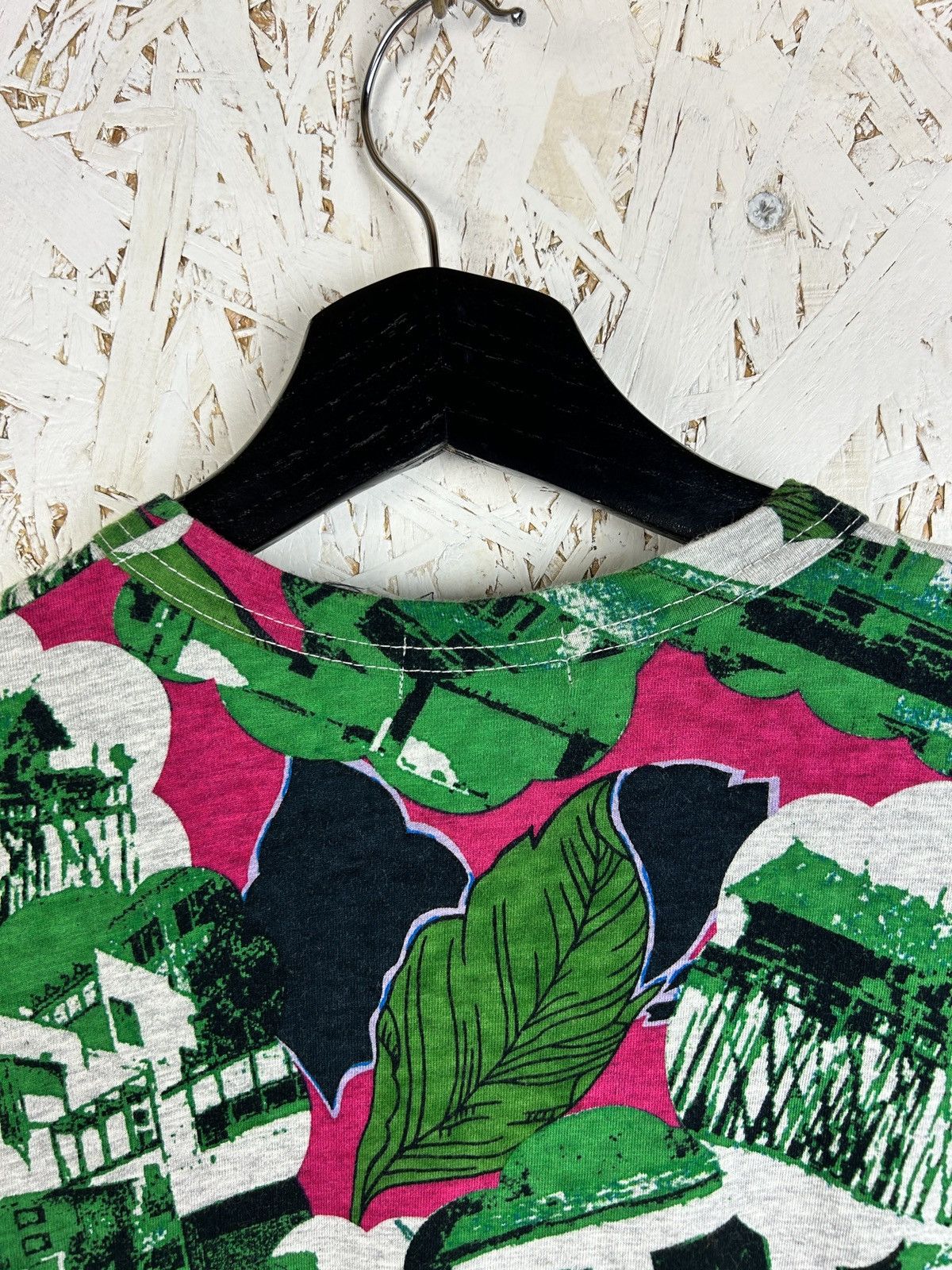Comme des Garcons Homme Plus 00s Comme Des Garcons Homme Plus 2001 Rei Kawakubo AOP Tee Size US S / EU 44-46 / 1 - 6 Thumbnail