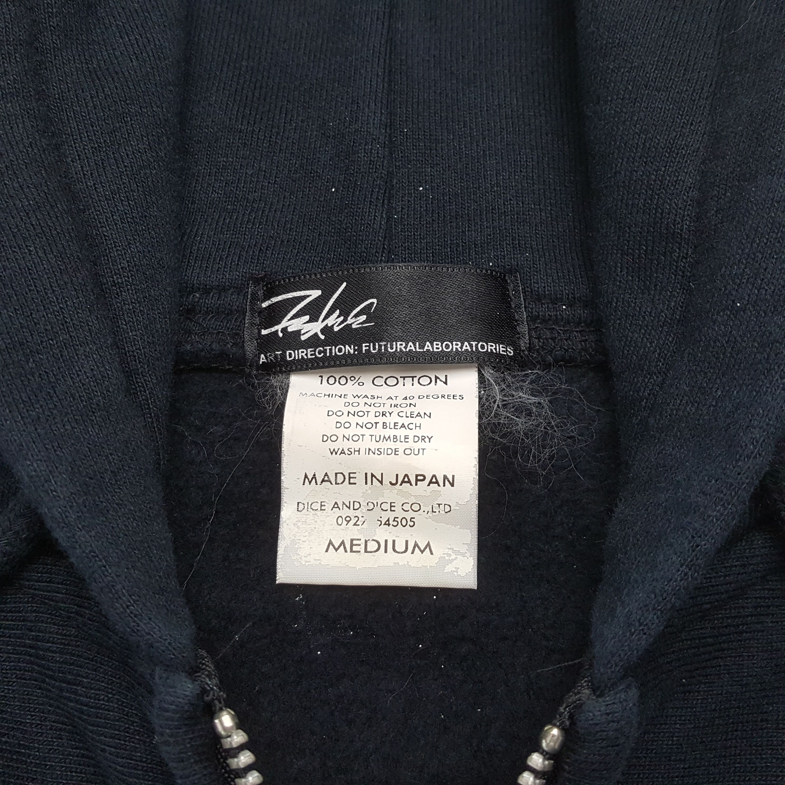 Futura Vintage Futura Laboratories Japanese Brand Hoodie C321N9 Size US S / EU 44-46 / 1 - 5 Thumbnail