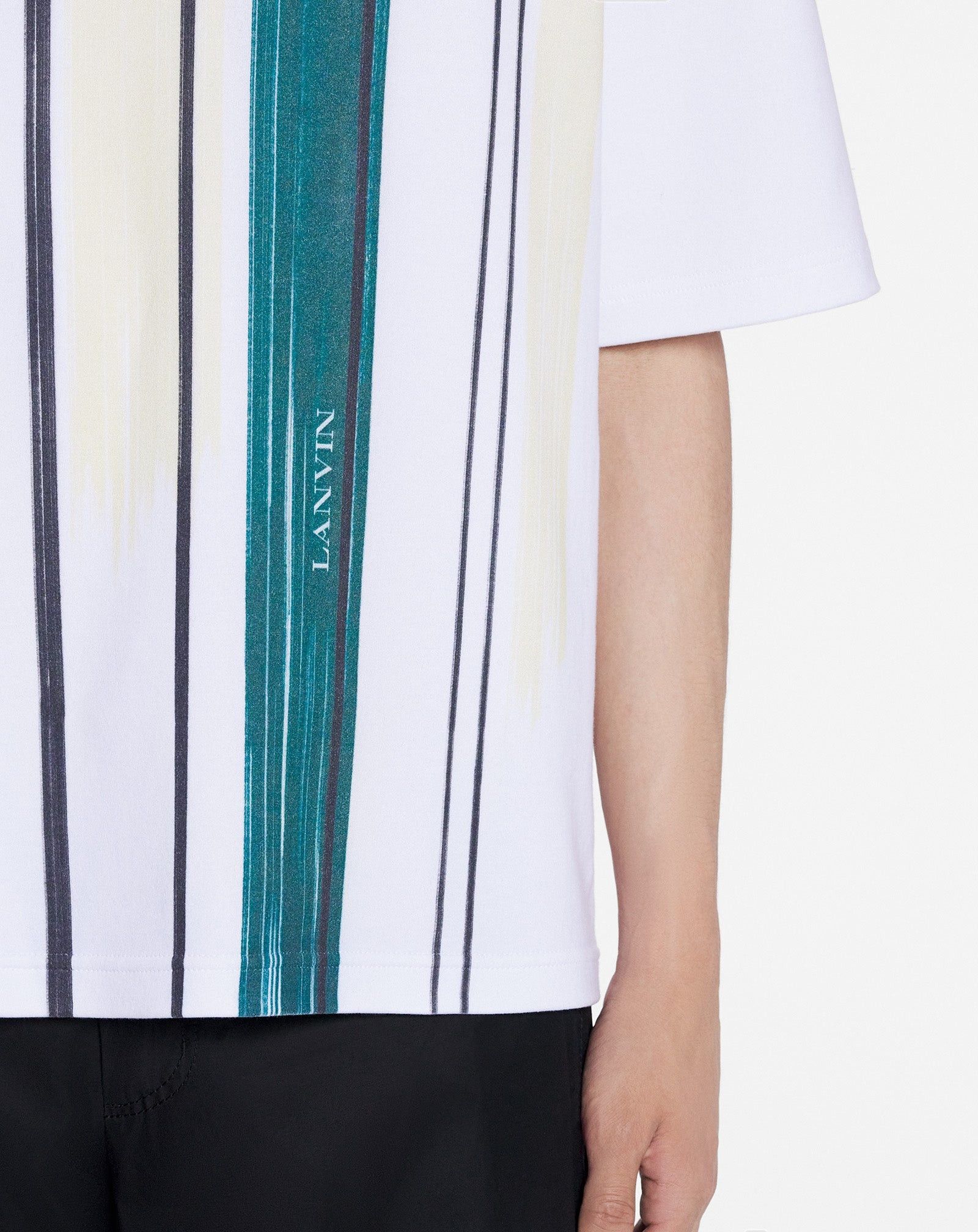 Lanvin o1mle0825 Loose-Fitting Printed T-Shirt in Multicolor Size US L / EU 52-54 / 3 - 6 Thumbnail
