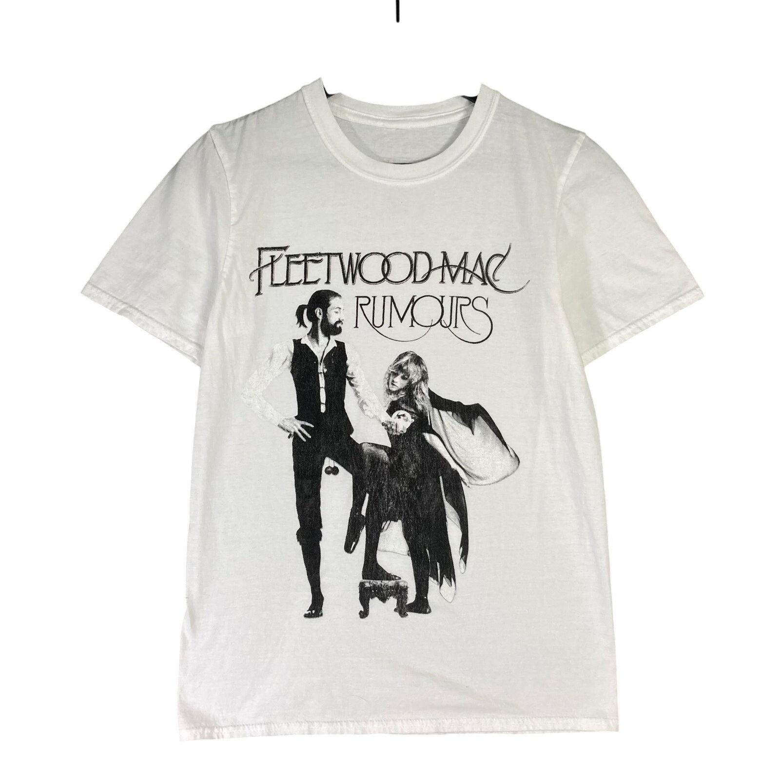Band Tees Fleetwood Mac Rumours Women’s S White Graphic T-Shirt Size S / US 4 / IT 40 - 1 Thumbnail