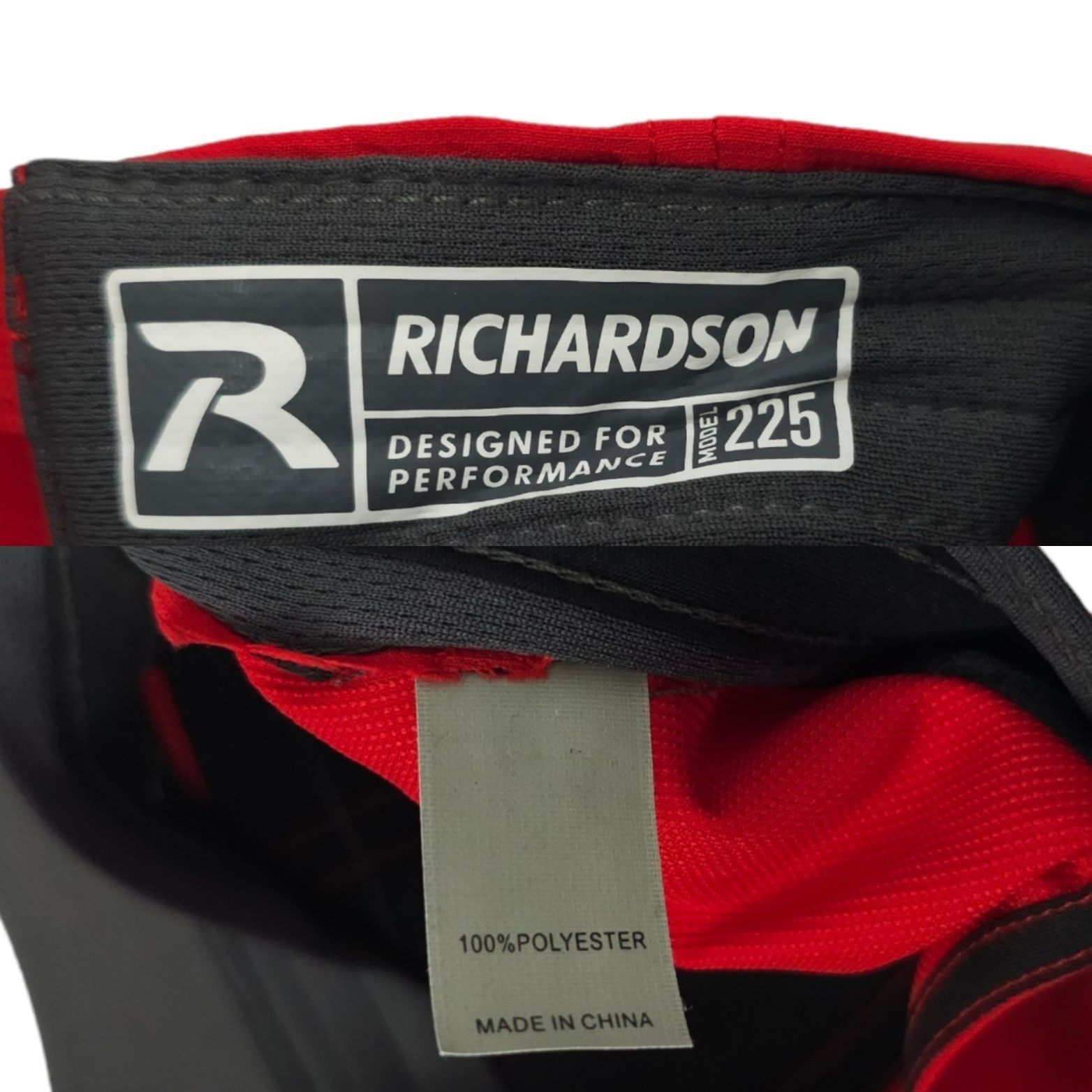 Richardson Richardson South Rubber Patch Performance Strapback Cap Size ONE SIZE - 8 Thumbnail
